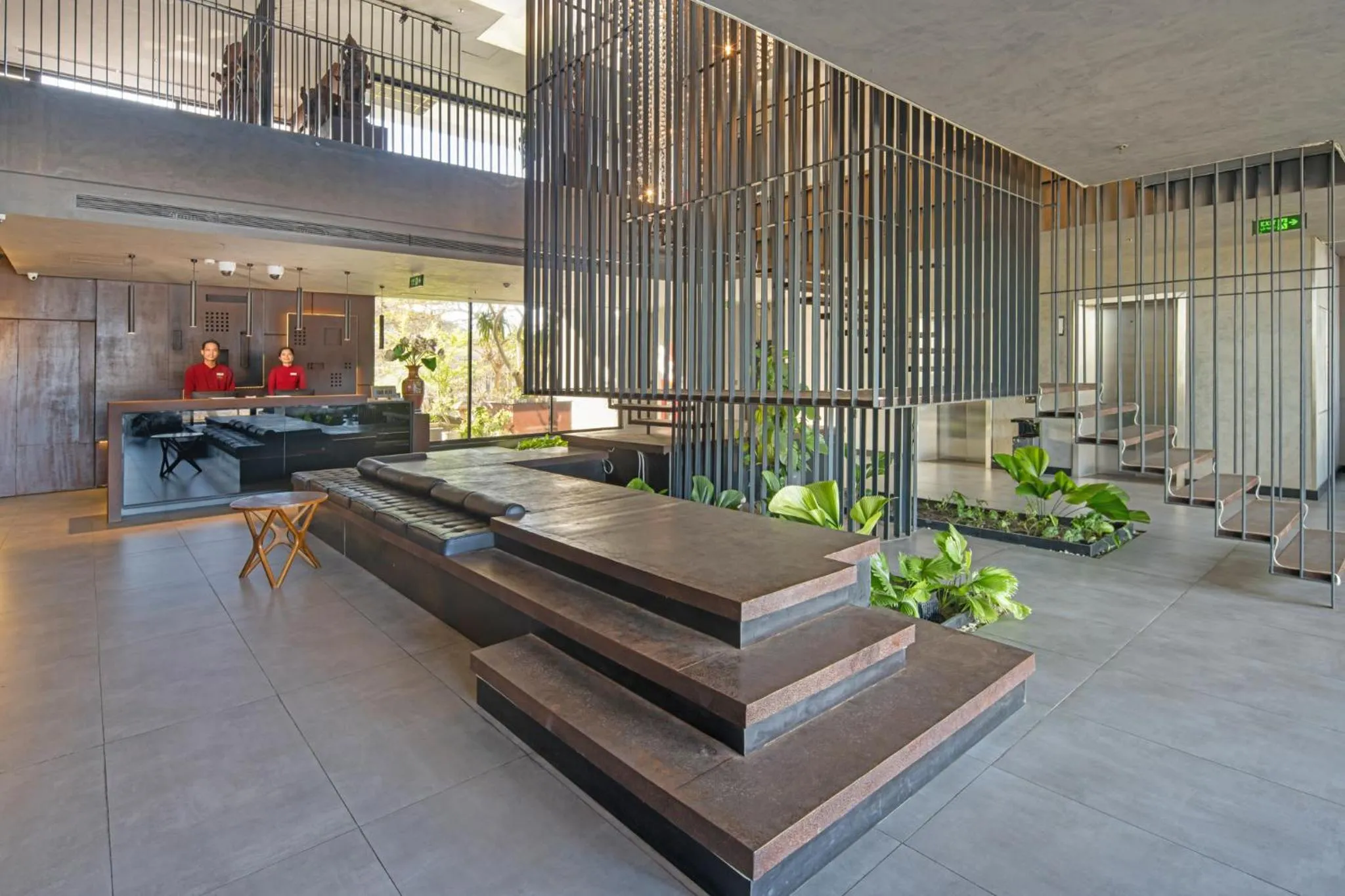 Lobby or reception in The Code Hotel & Spa Da Nang - Complimentary Daily Afternoon Tea in Sky Bar