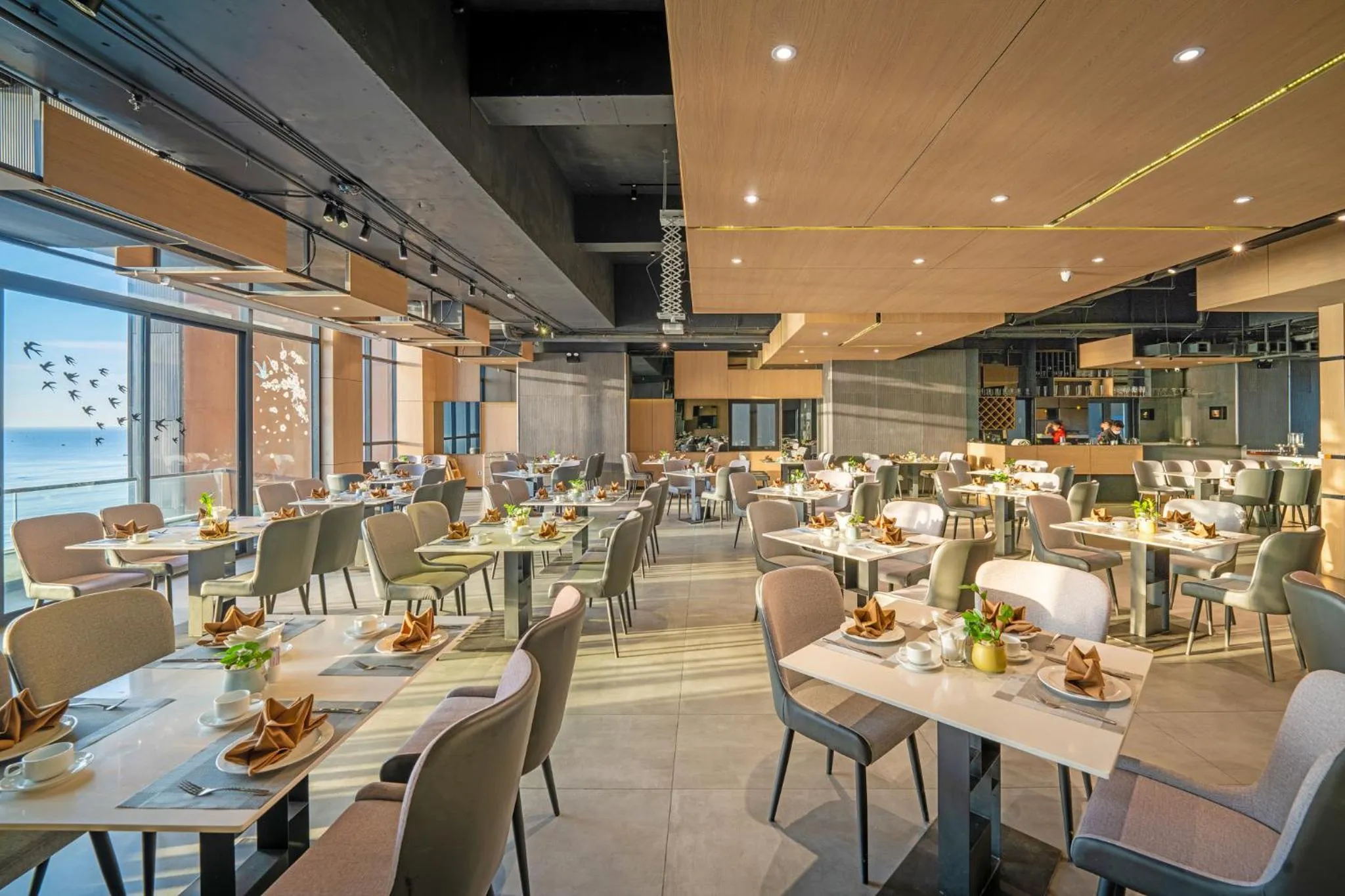 Restaurant/places to eat in The Code Hotel & Spa Da Nang - Complimentary Daily Afternoon Tea in Sky Bar