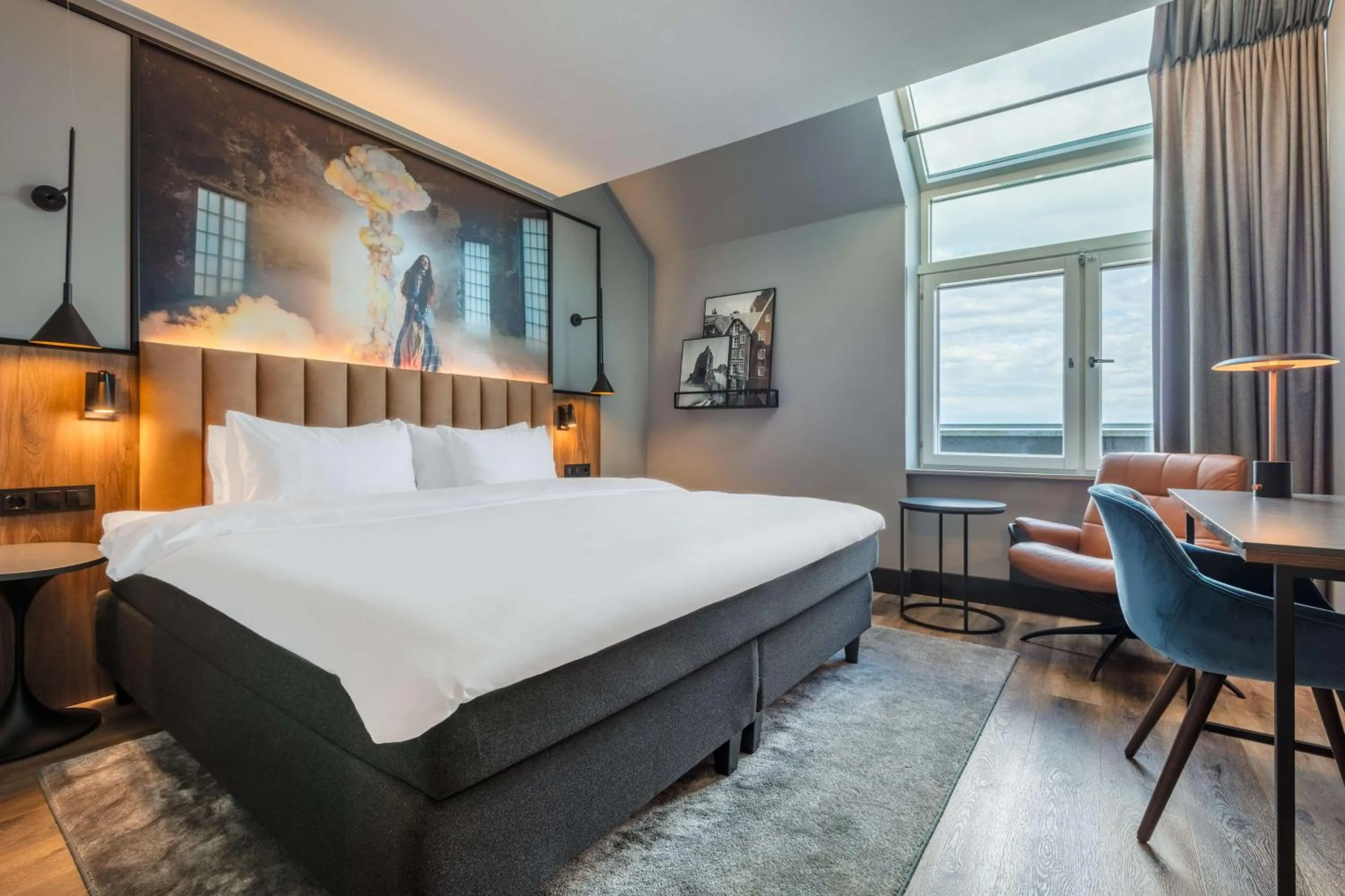 Bedroom, Bed in Radisson Blu Royal Garden Hotel, Trondheim