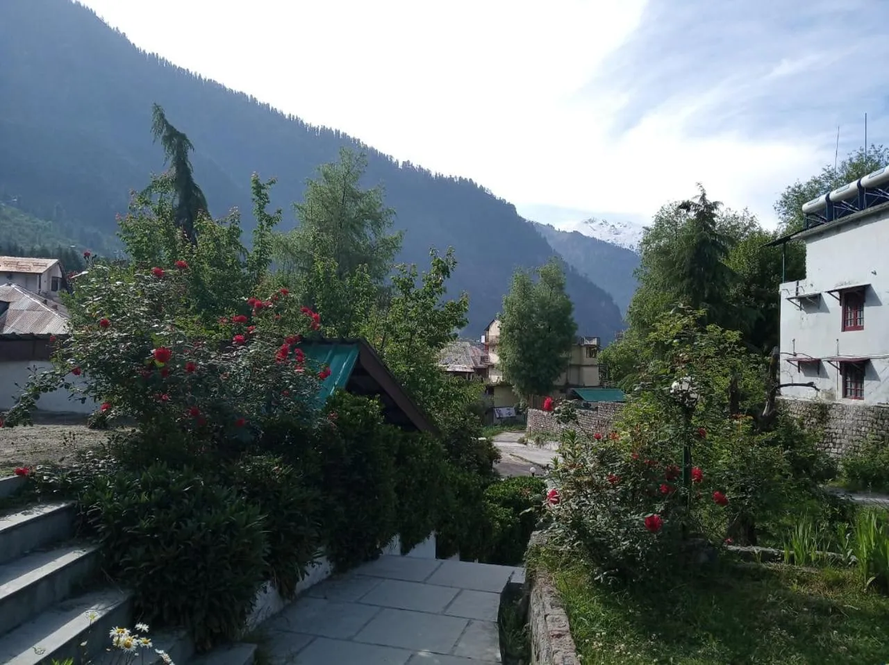 Mountain view in Tourist Hotel 10 minutes walking distance from the mall