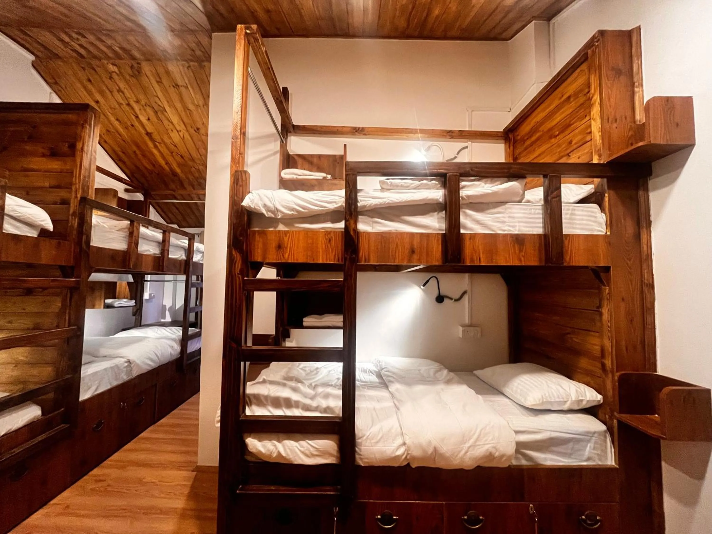 Photo of the whole room, Bed in Tourist Hotel 10 minutes walking distance from the mall