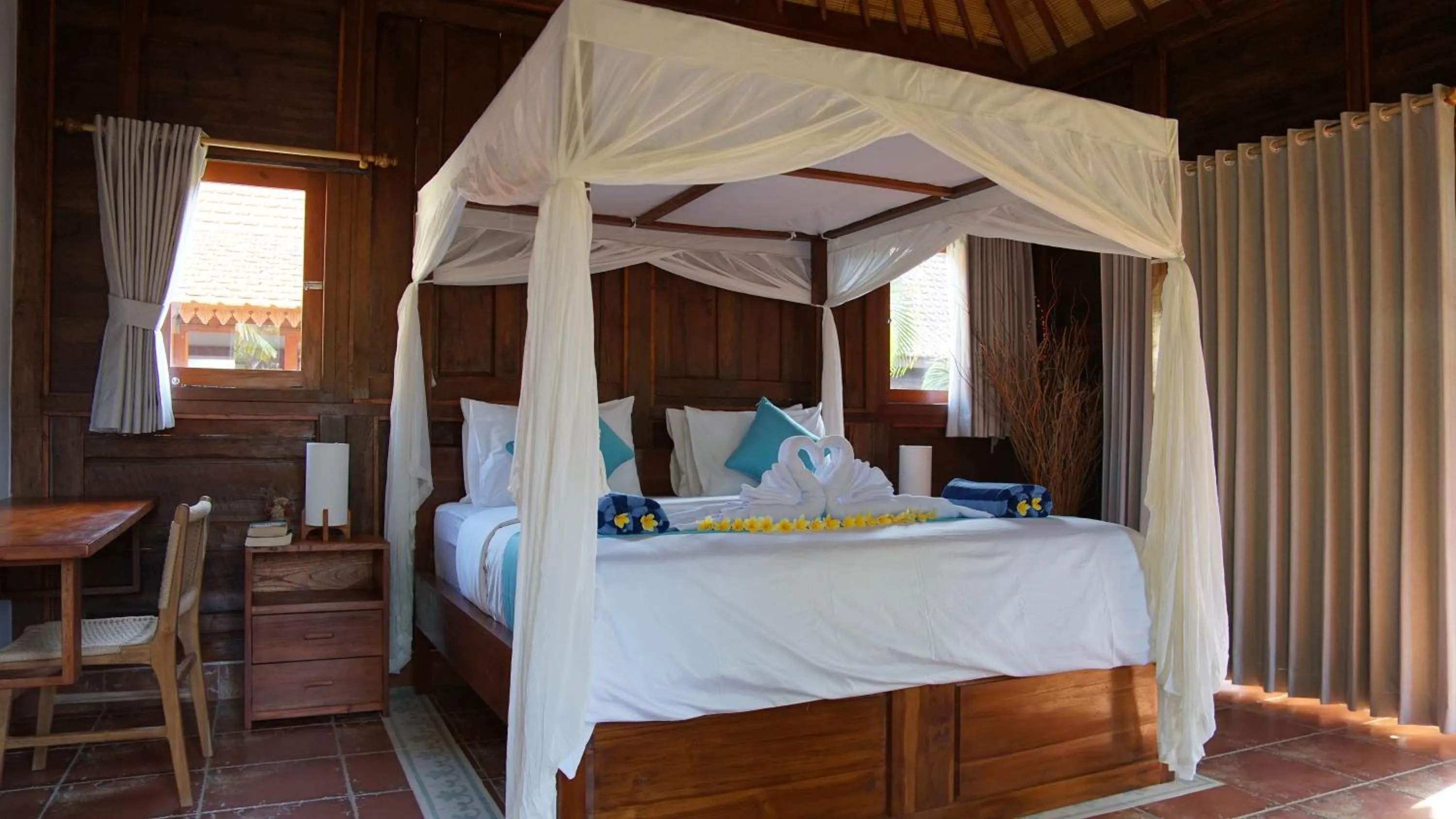 Bed in Kubu Kangin Resort