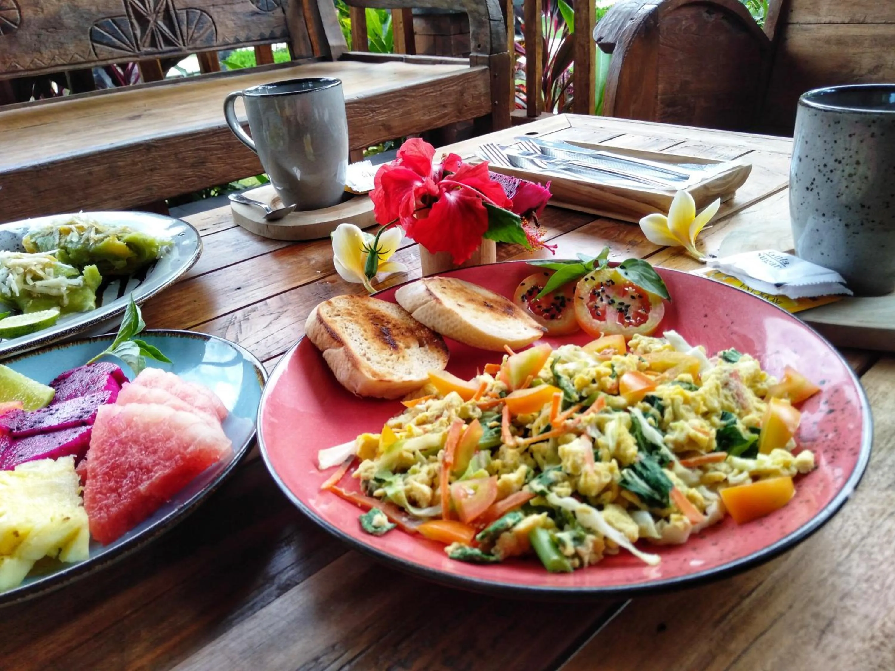 Breakfast in Kubu Kangin Resort