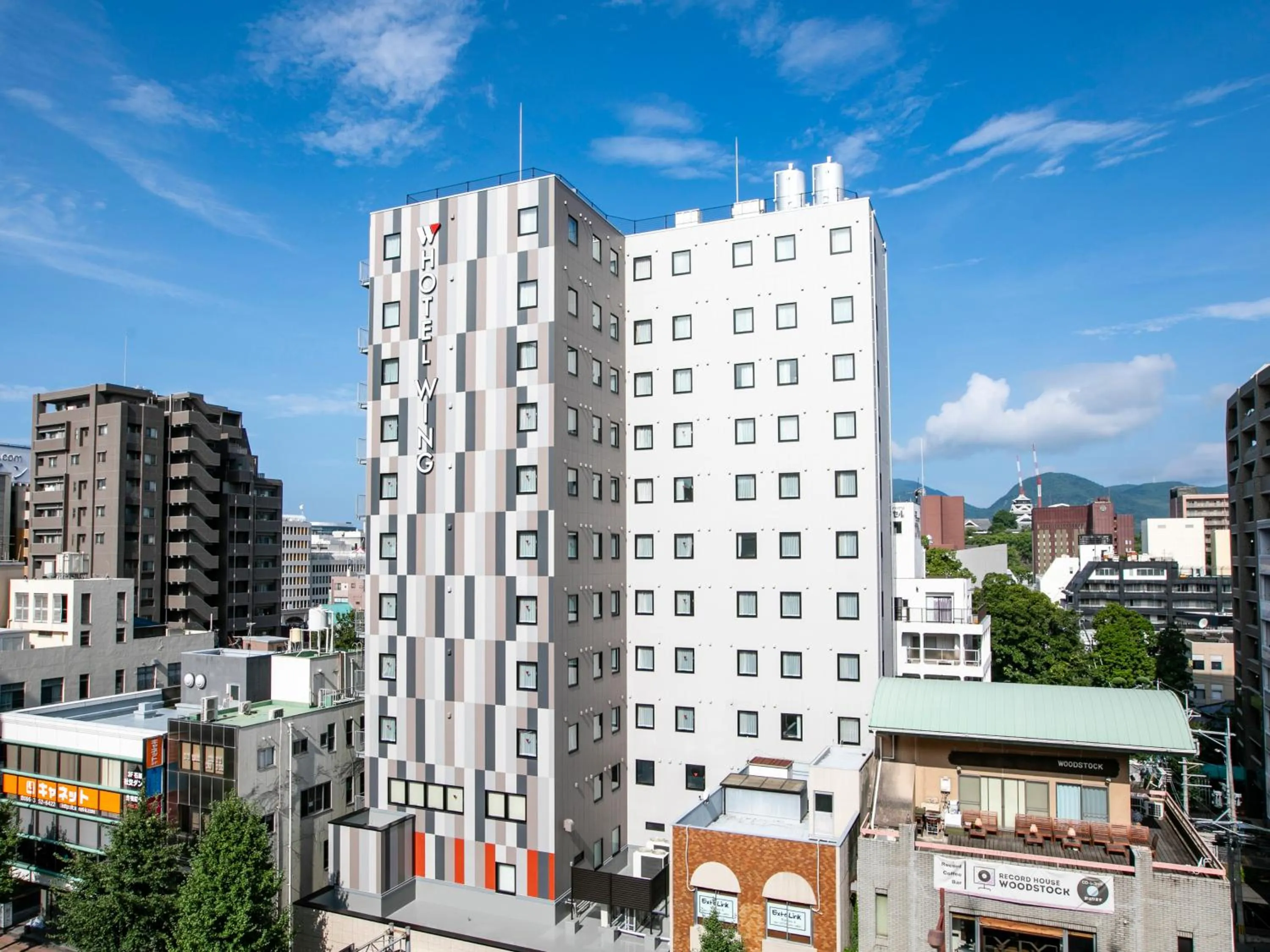 Facade/entrance in Hotel Wing International Select Kumamoto