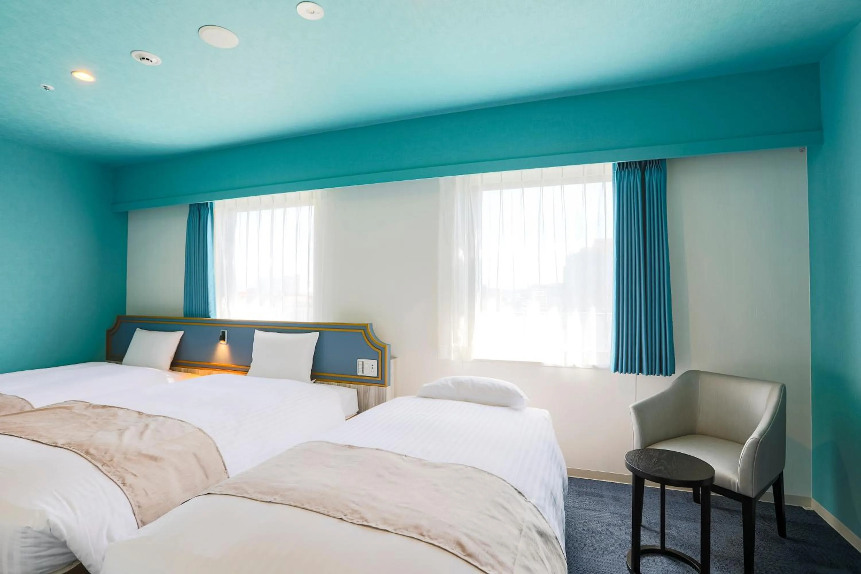 Bed in Hotel Wing International Select Kumamoto