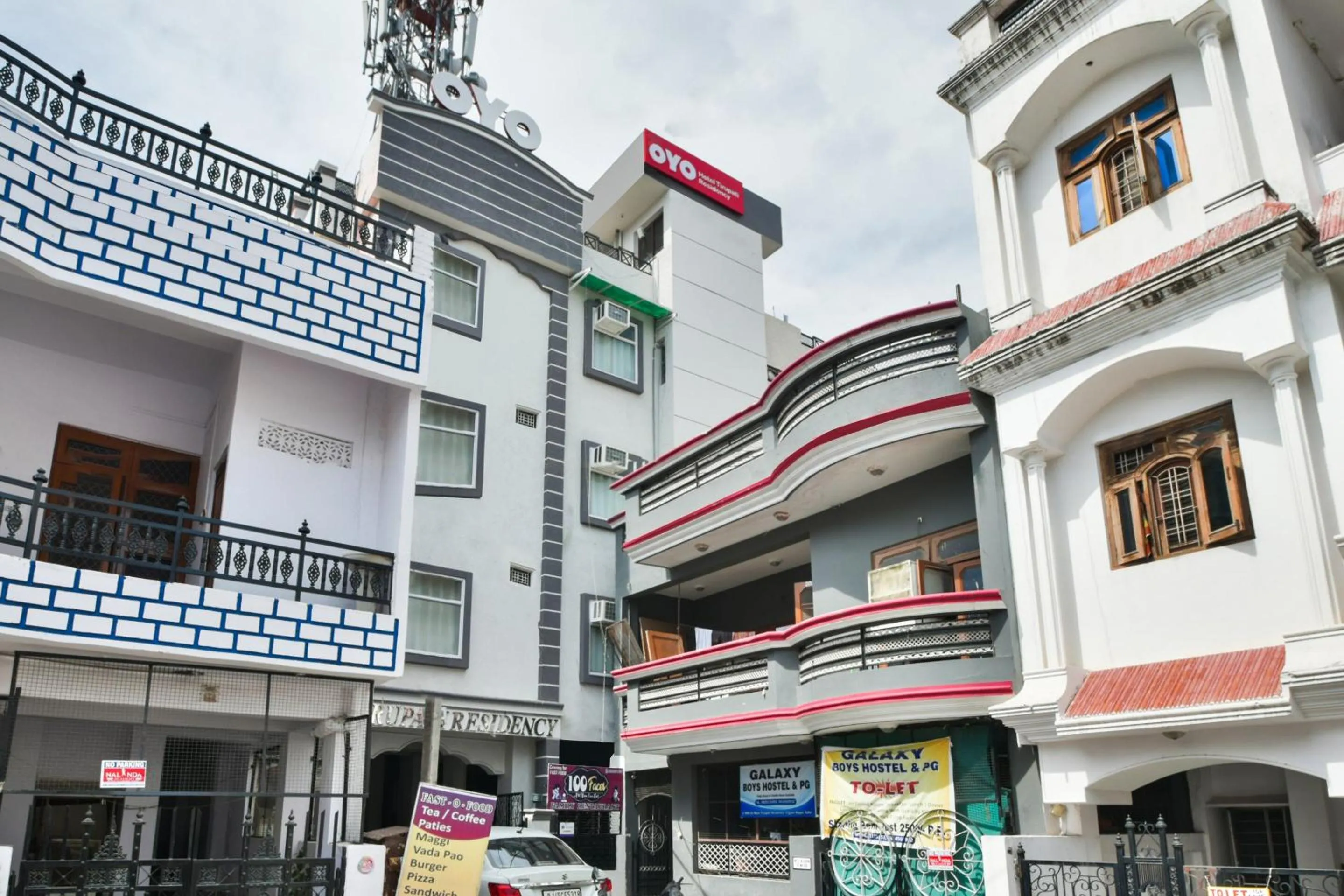 Facade/entrance in Hotel O Tirupati Residency Kota Airport
