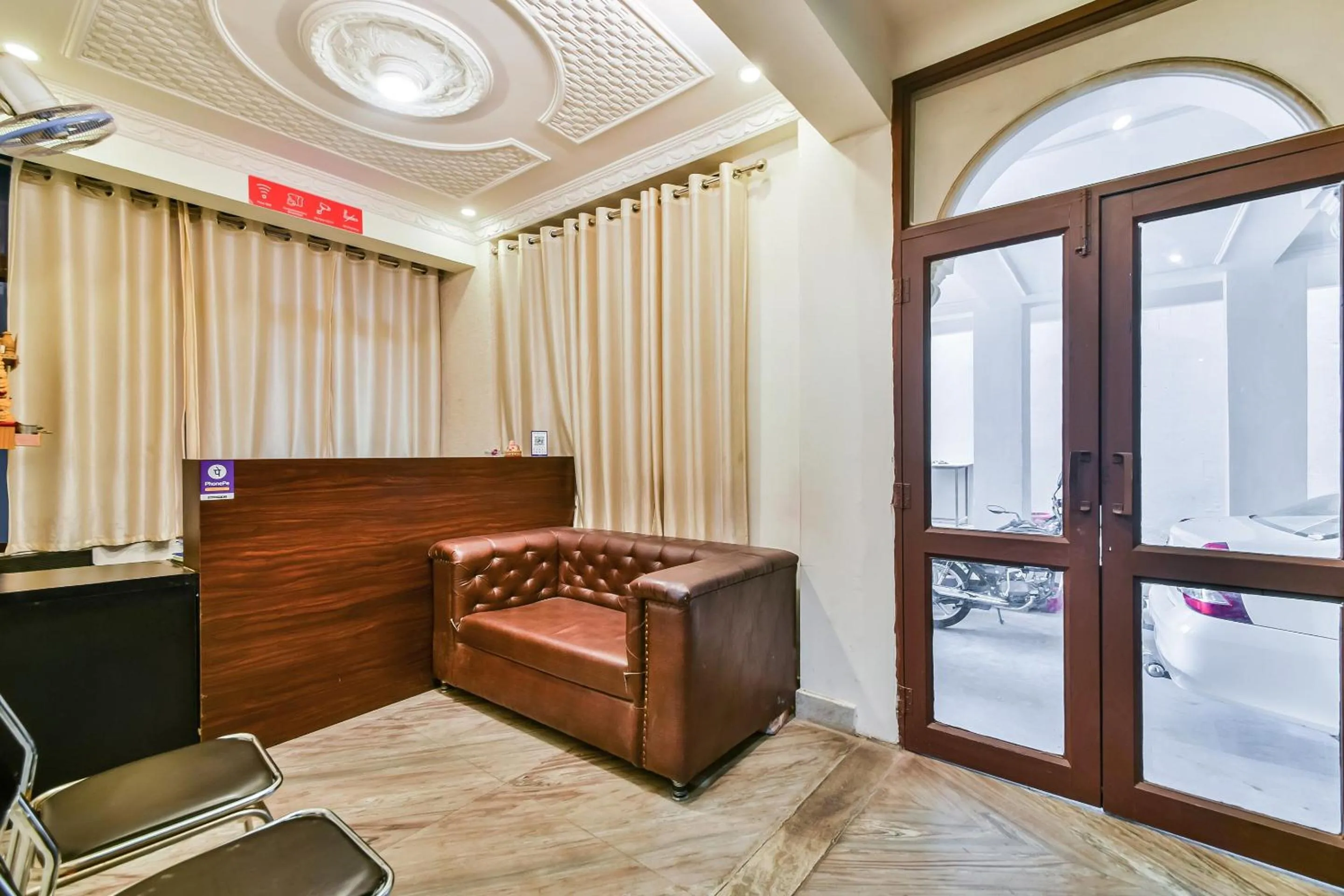 Lobby or reception in Hotel O Tirupati Residency Kota Airport