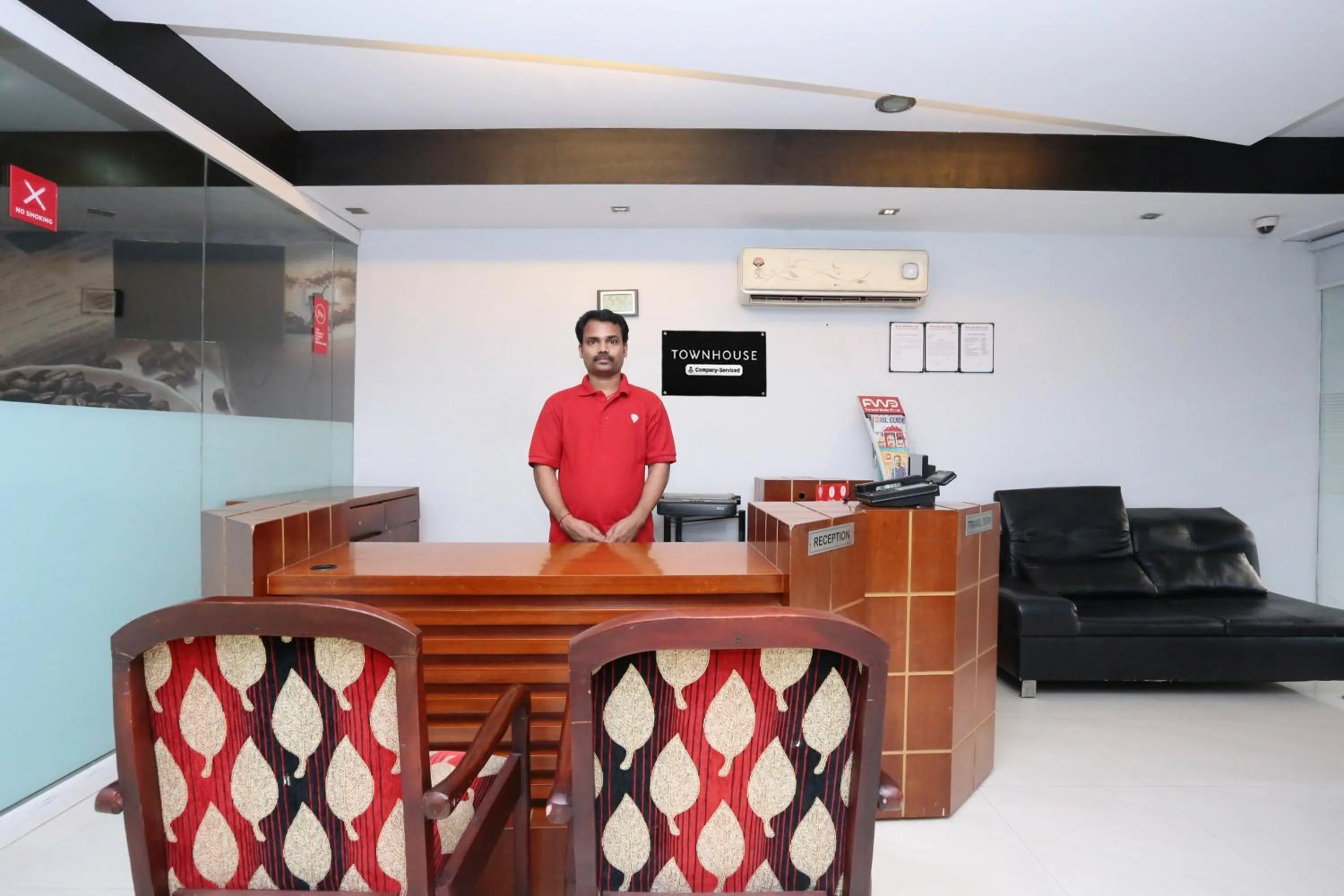 Lobby or reception in Super Townhouse Malabar Illam