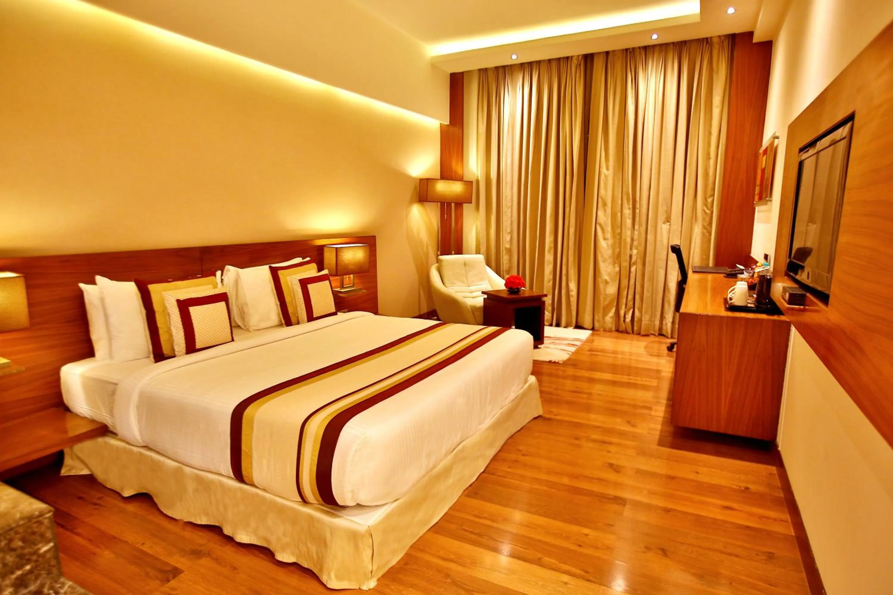 Bedroom, Bed in Park Ascent