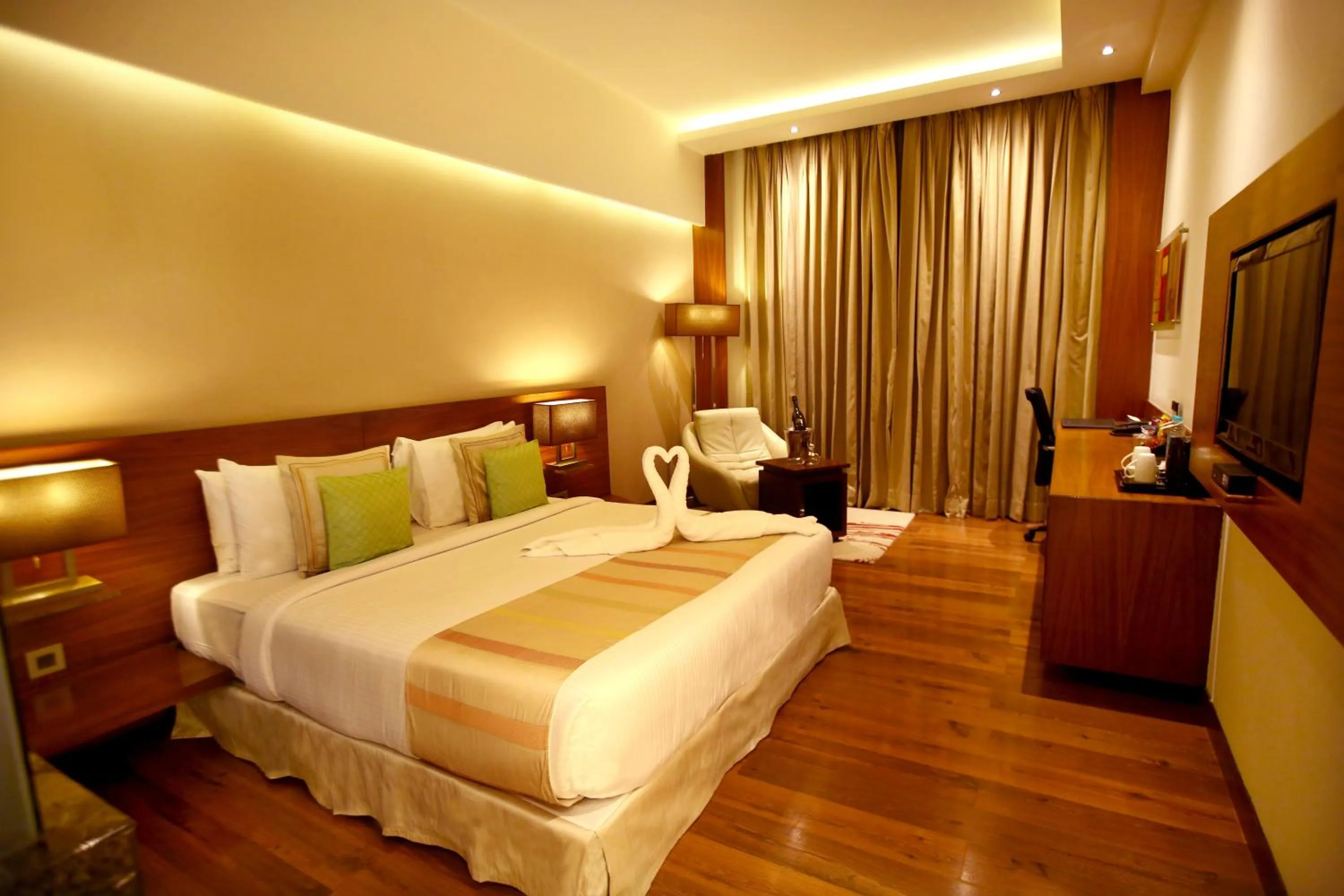 Bedroom, Bed in Park Ascent