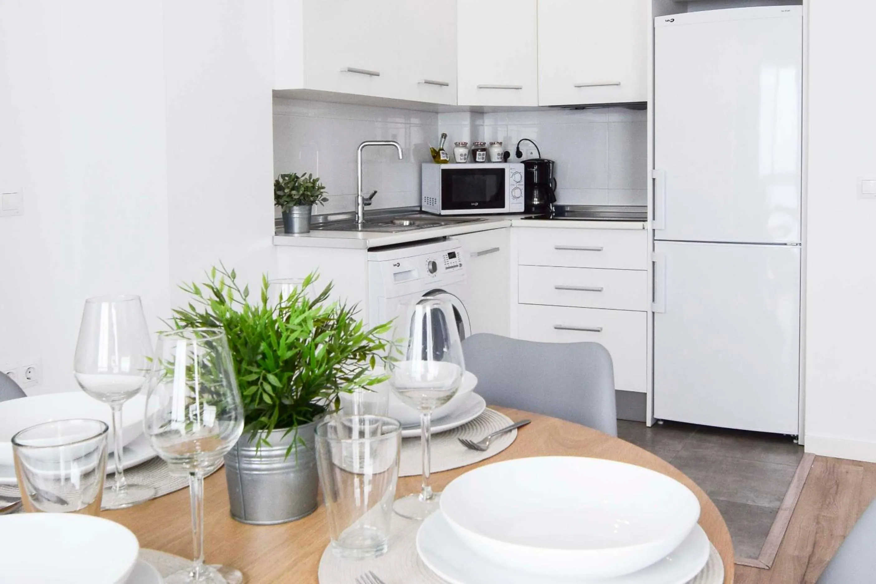 Kitchen or kitchenette in Suite Premium - Cathedral of Malaga