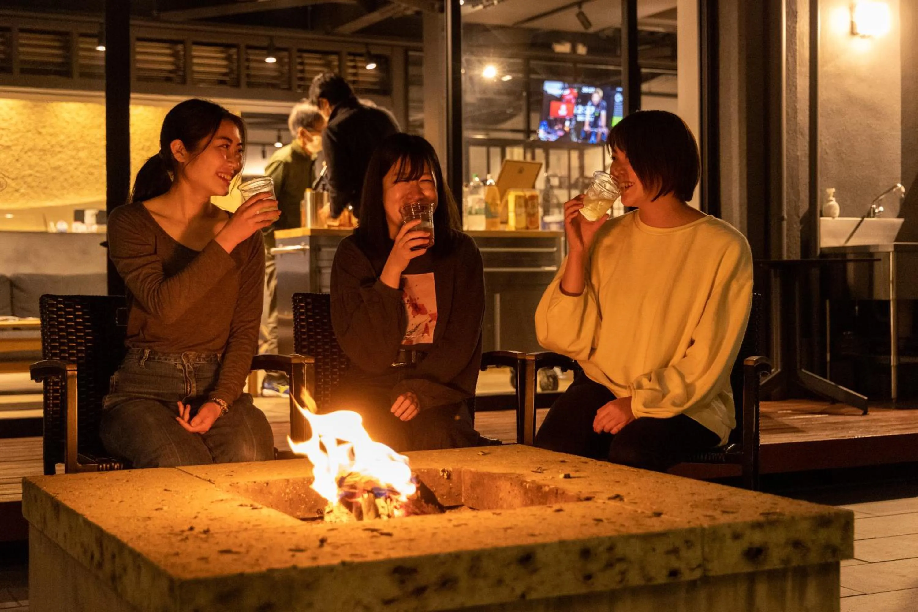 Patio in Kona Stay Bicycle Resort
