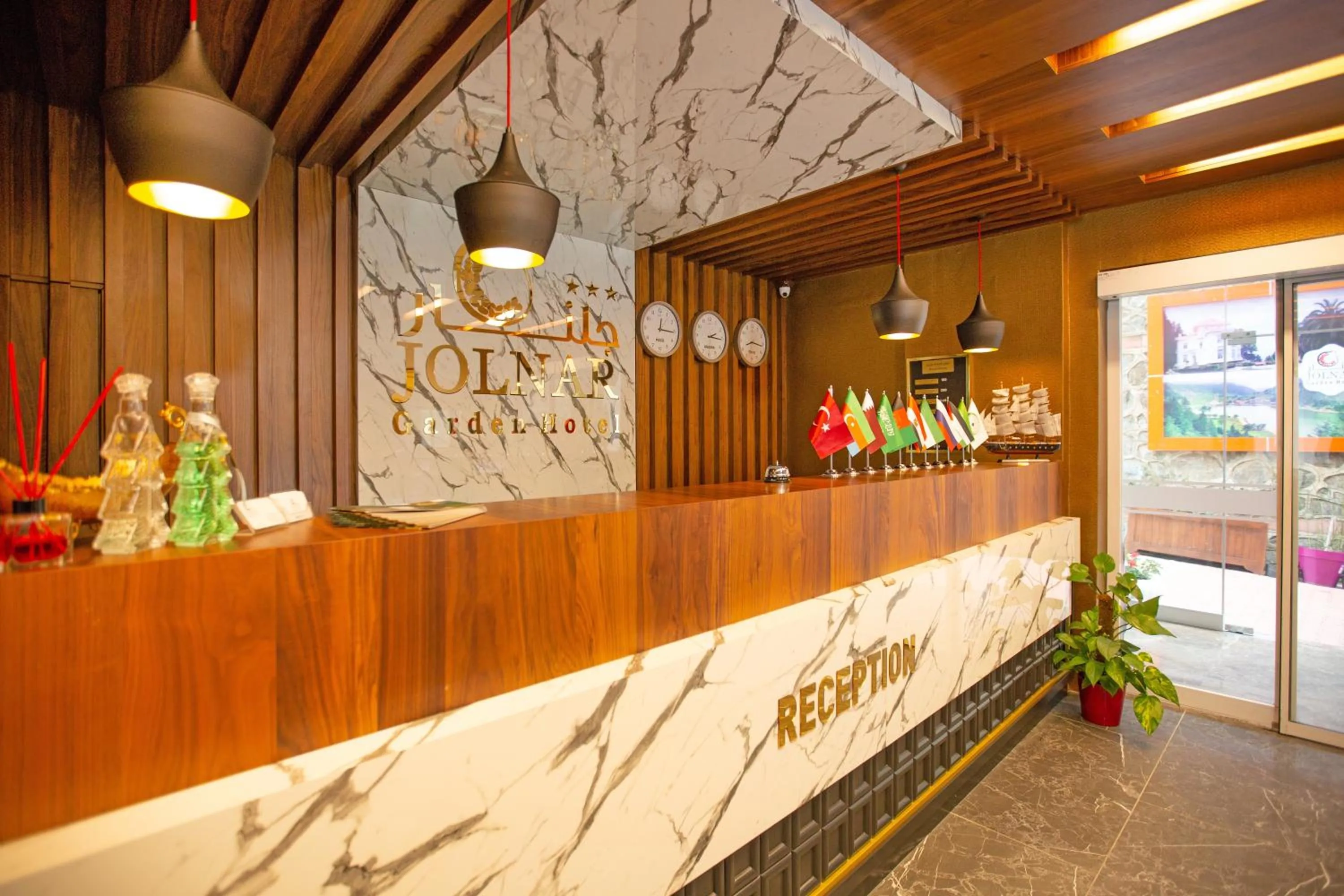 Lobby or reception in Jolnar garden hotel