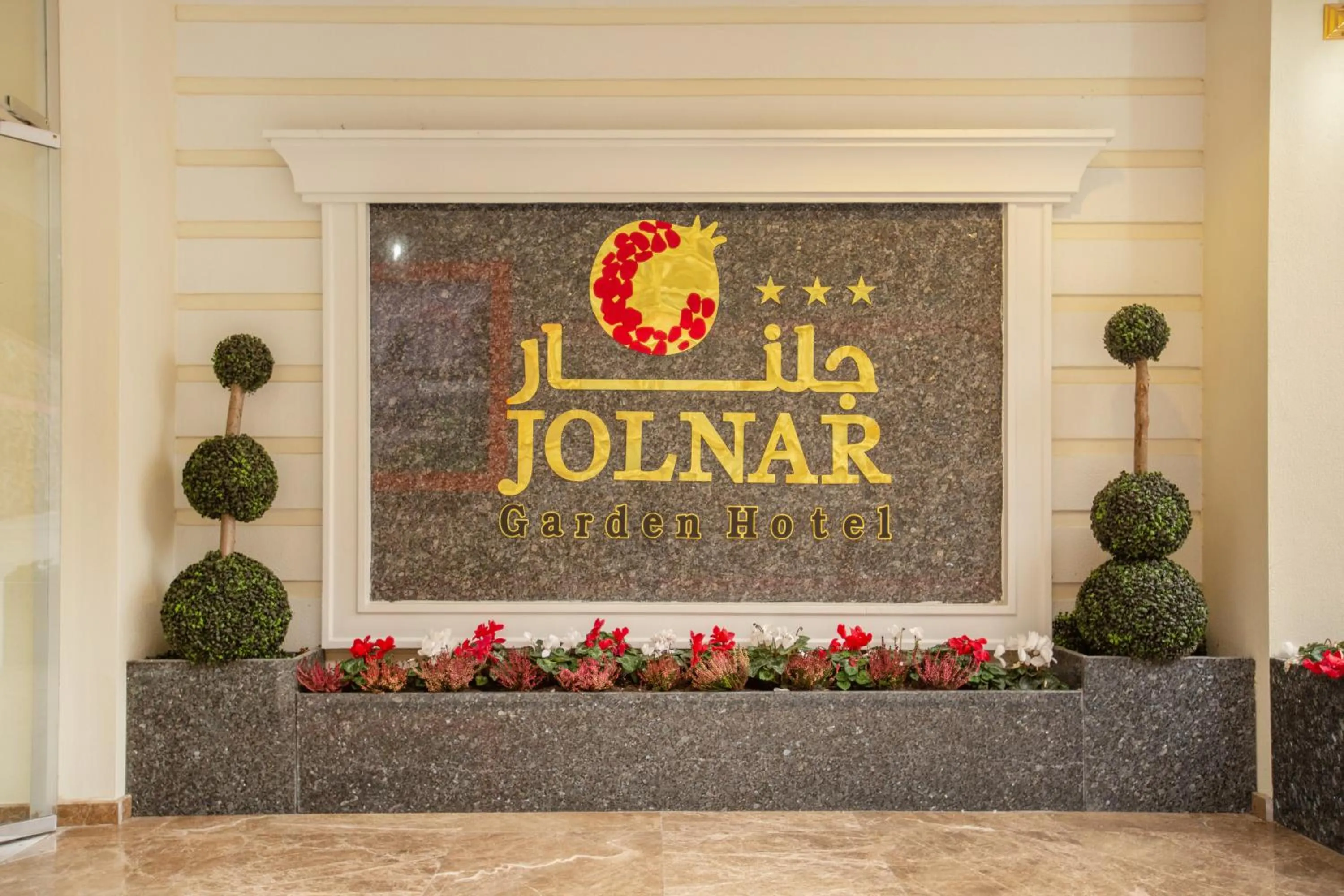 Property building in Jolnar garden hotel