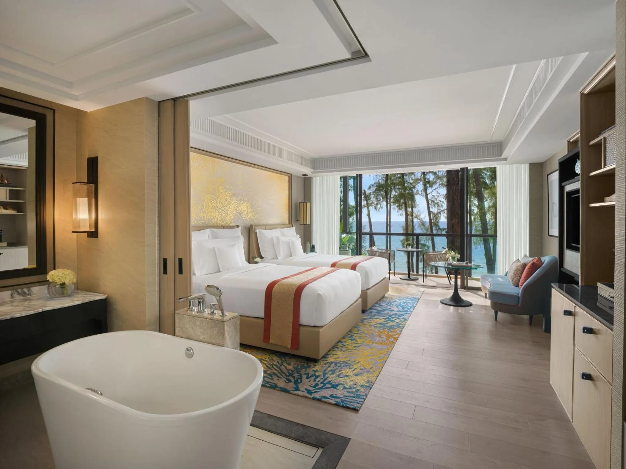 Photo of the whole room, Bed in InterContinental Phuket Resort by IHG