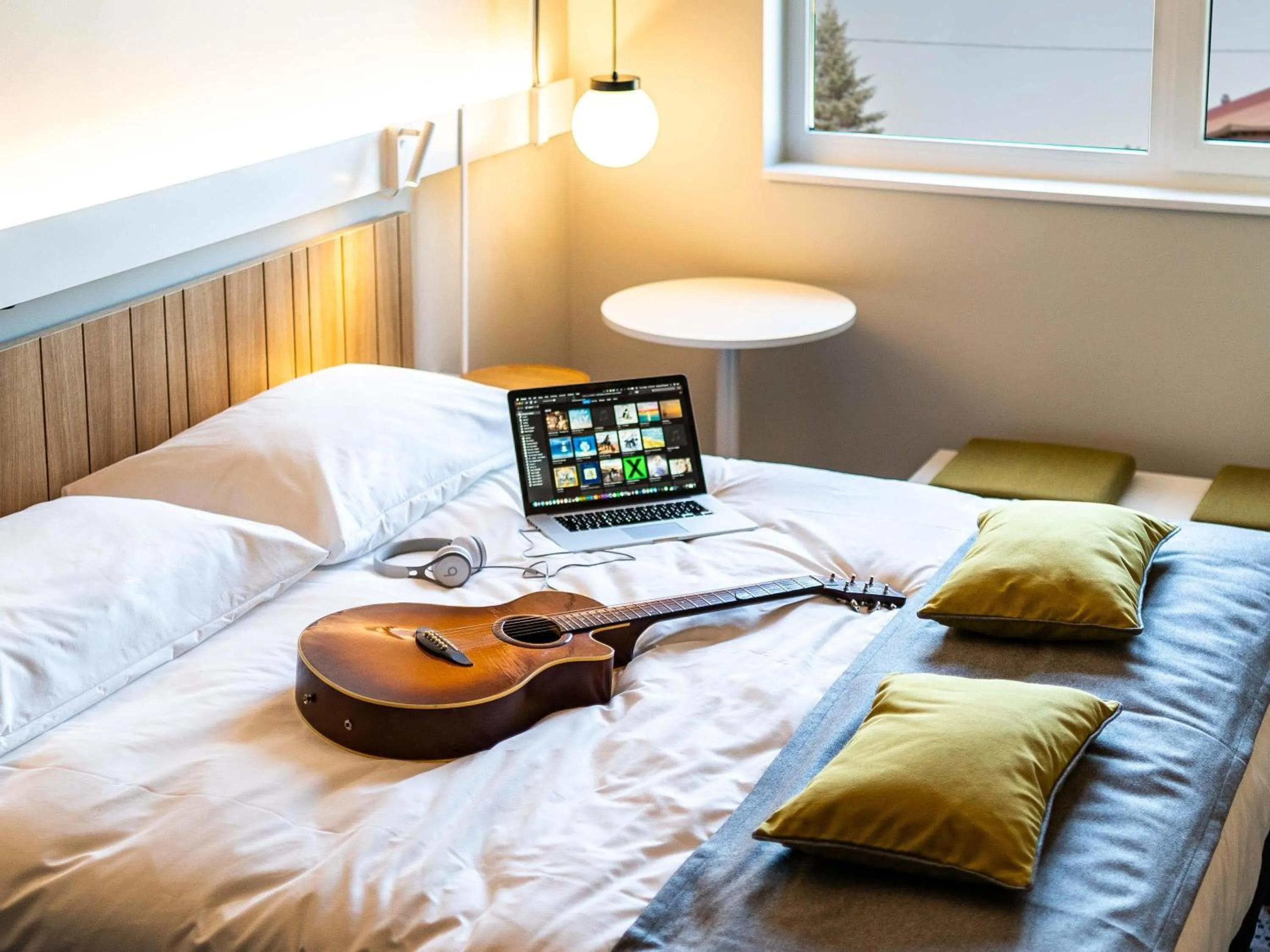 Bedroom, Bed in ibis Tallinn Center