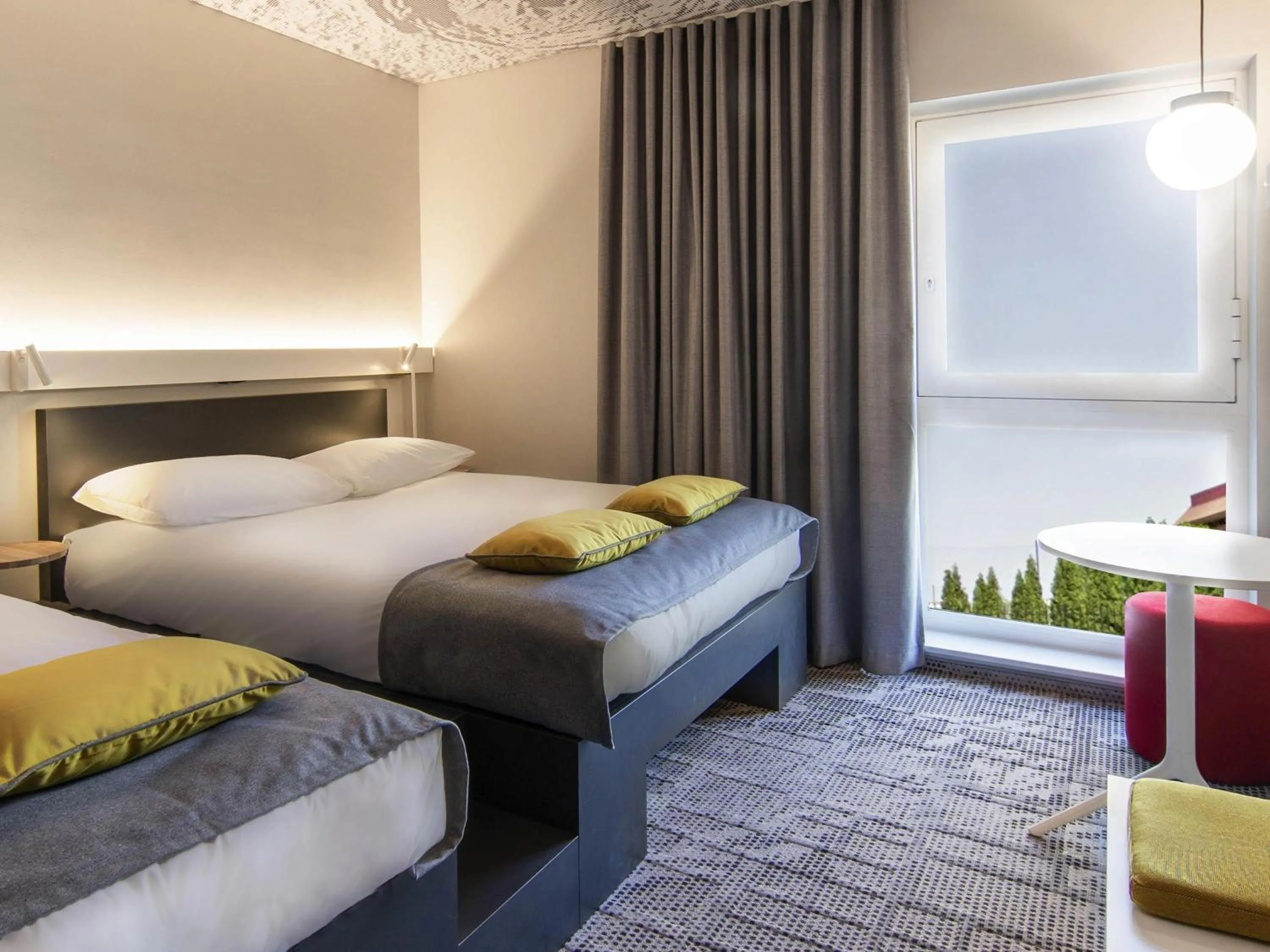 Bedroom, Bed in ibis Tallinn Center