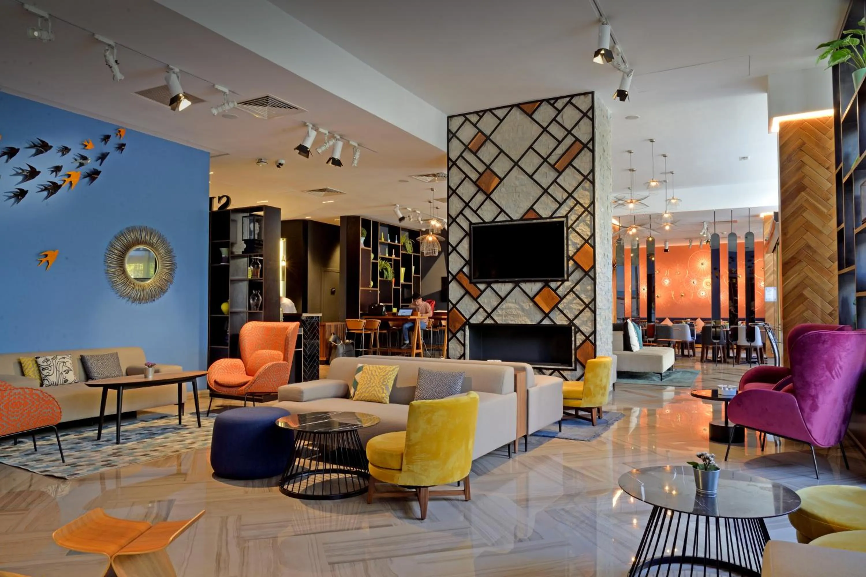Lobby or reception in Aparthotel Adagio Premium Casablanca City Center