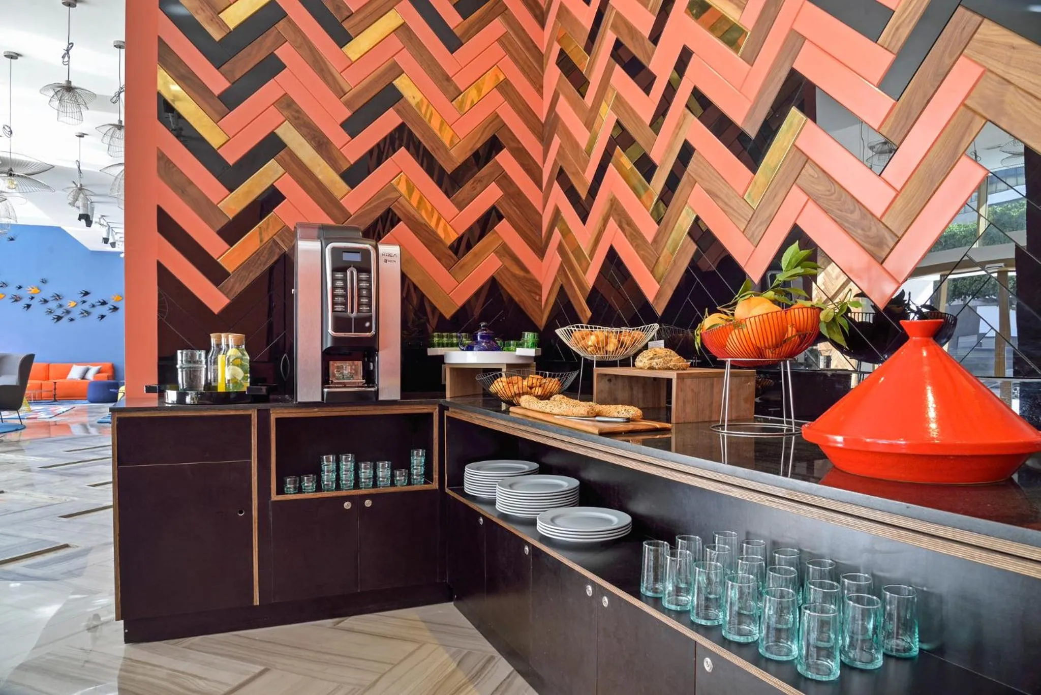 Buffet breakfast in Aparthotel Adagio Premium Casablanca City Center