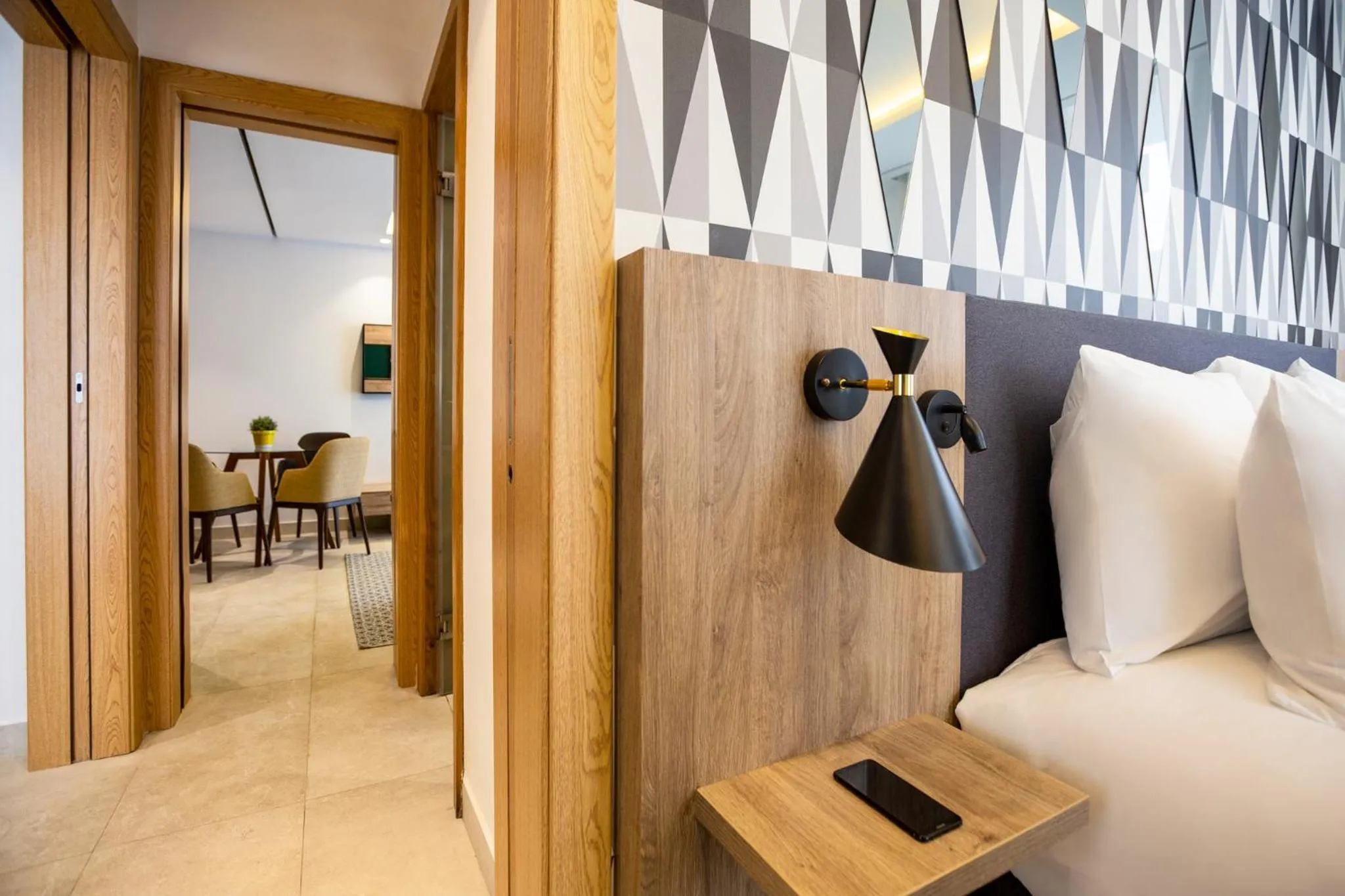 Bedroom, Bed in Aparthotel Adagio Premium Casablanca City Center