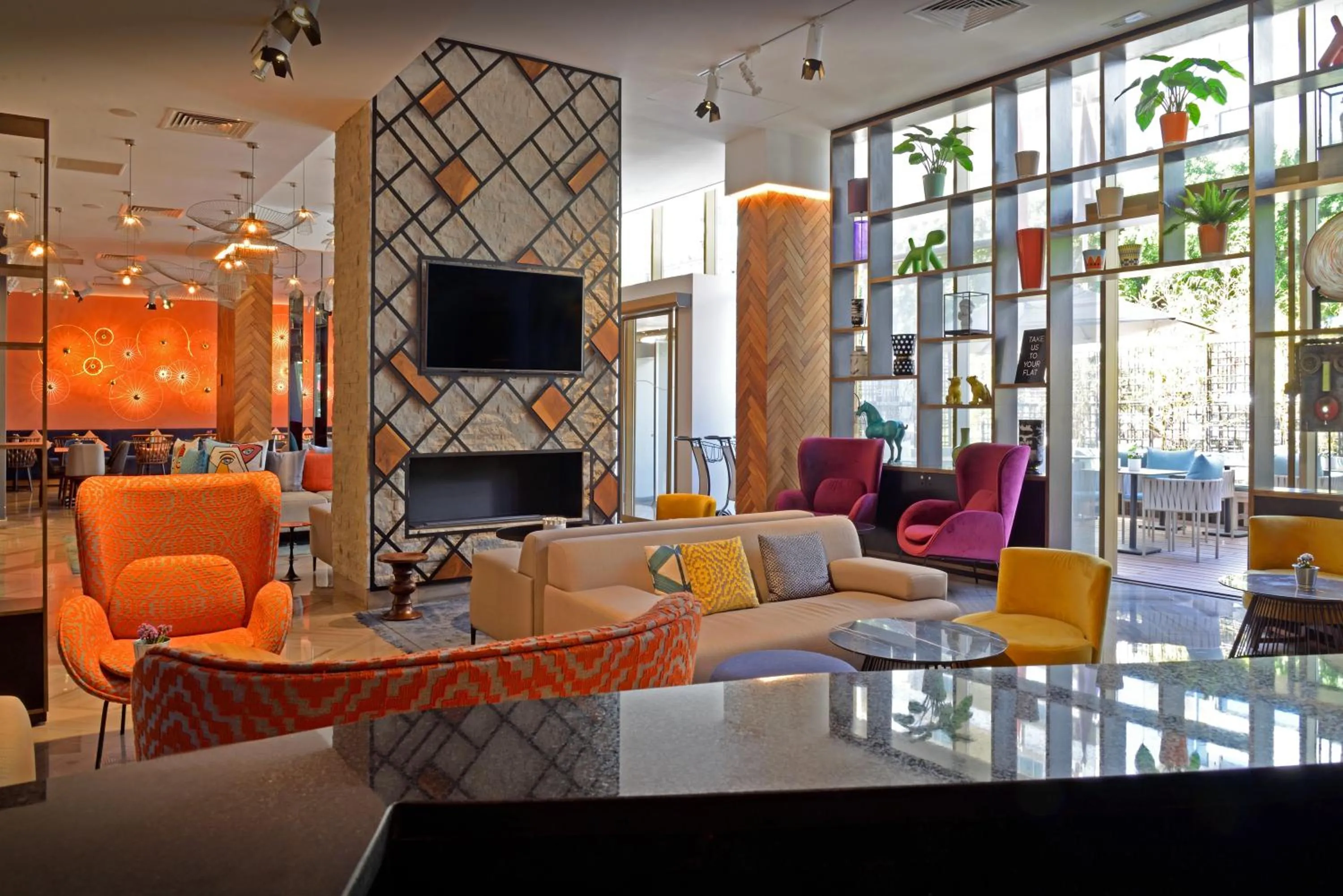 Lobby or reception in Aparthotel Adagio Premium Casablanca City Center
