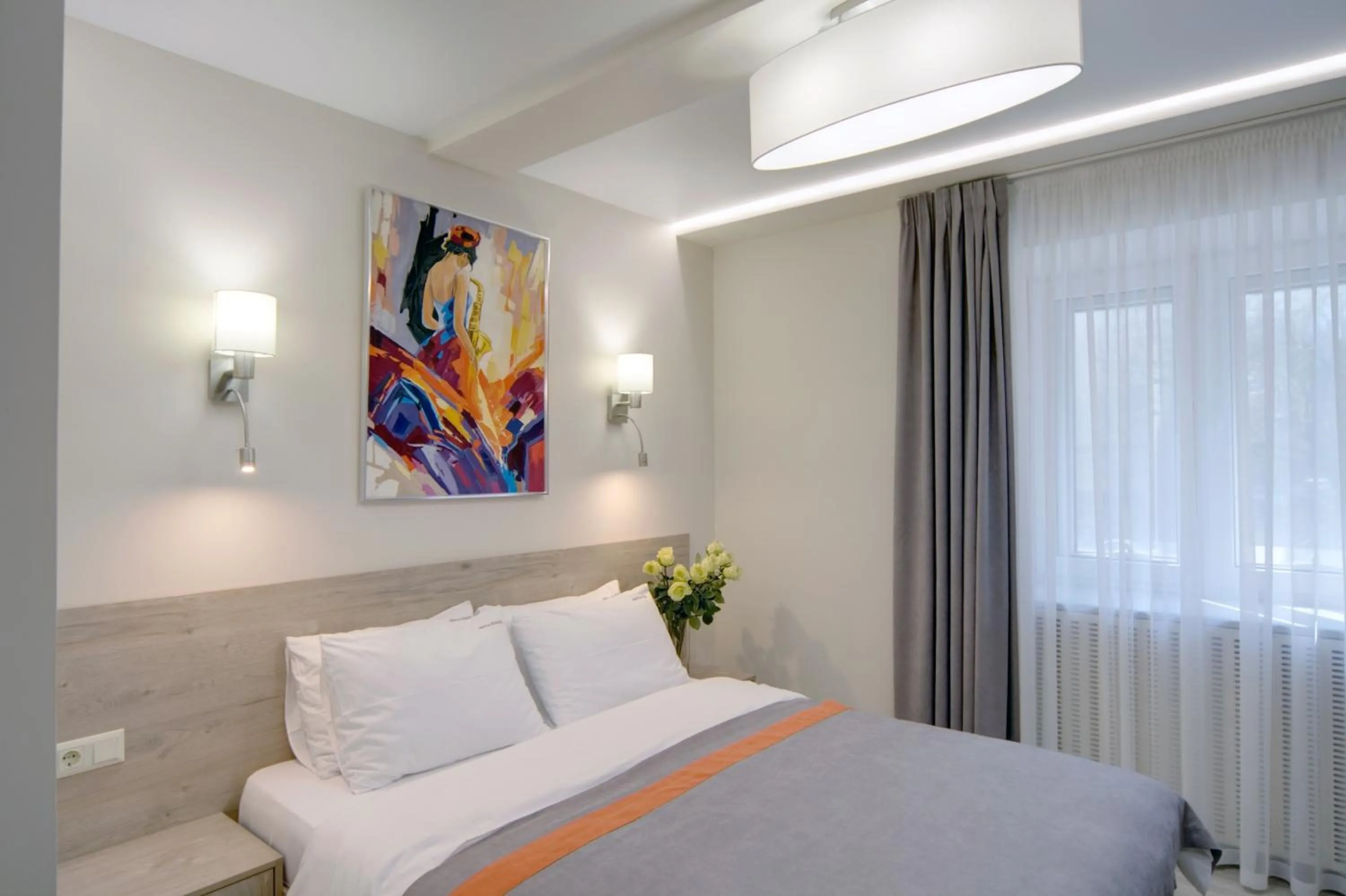 Bed in Arena Summit Apart Hotel