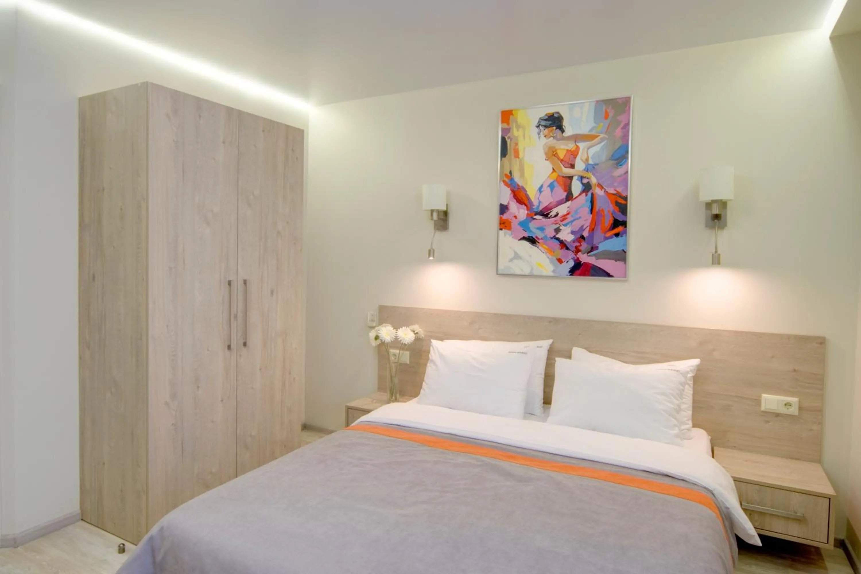 Bed in Arena Summit Apart Hotel