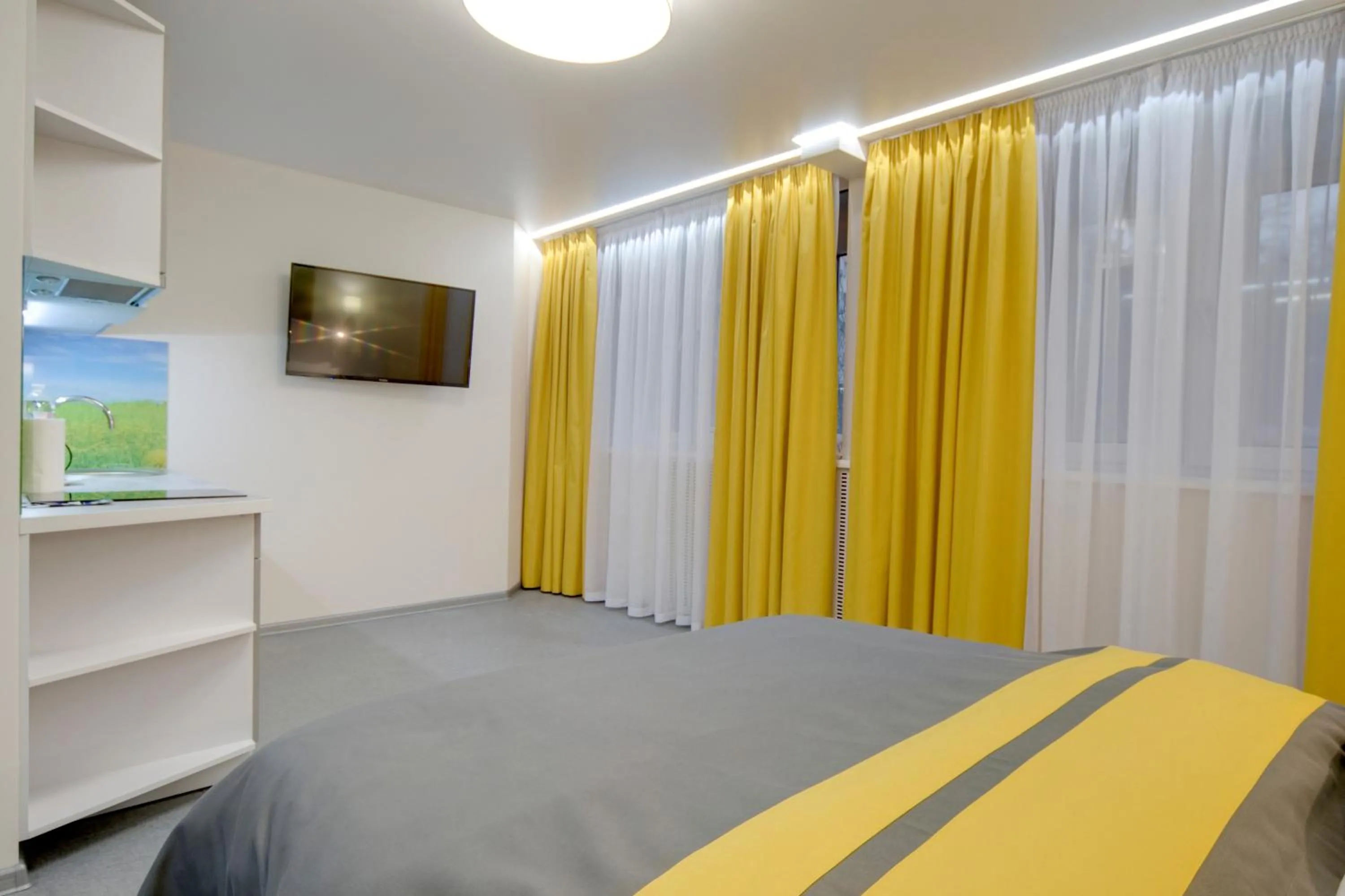 Bed in Arena Summit Apart Hotel