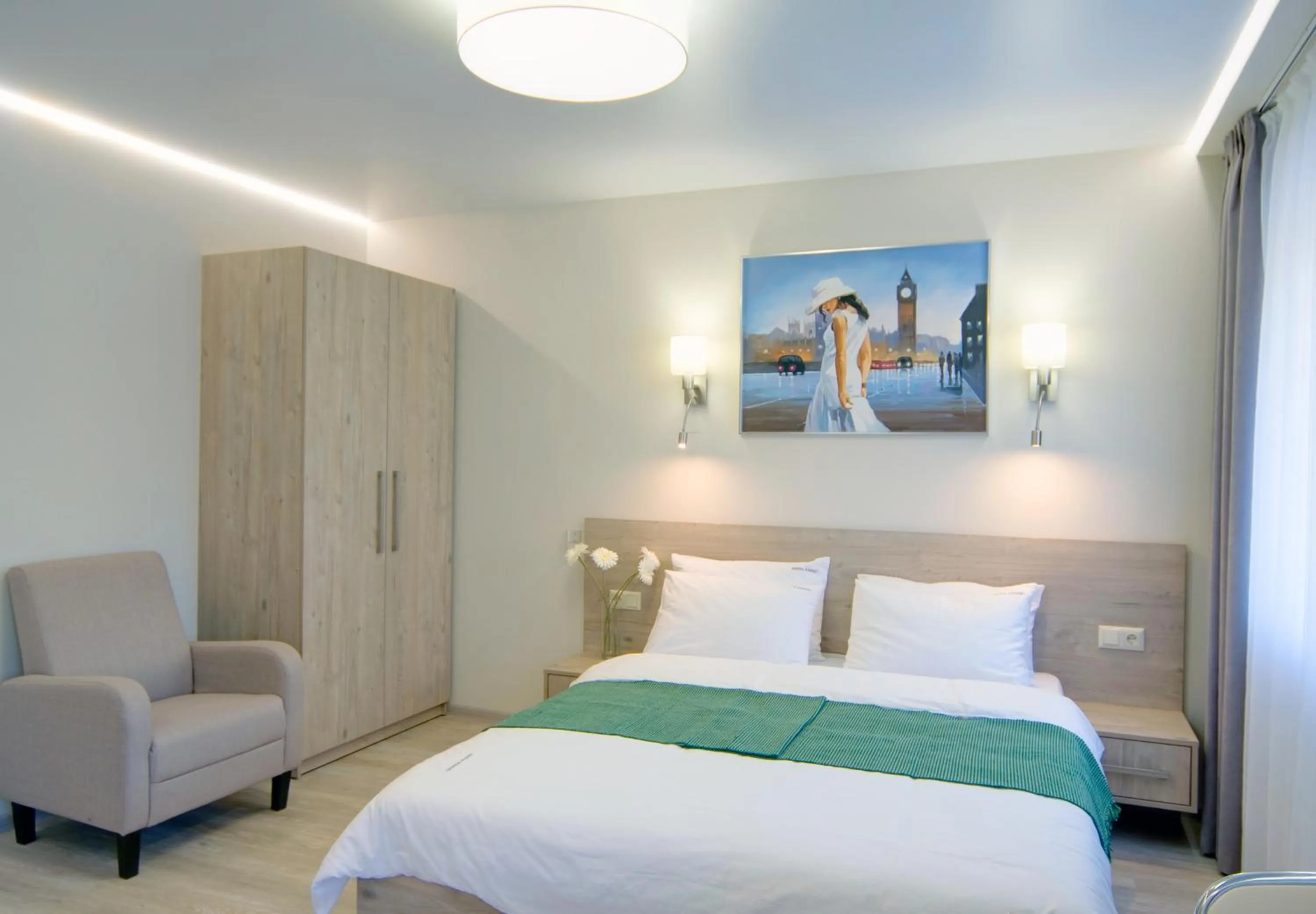 Bed in Arena Summit Apart Hotel