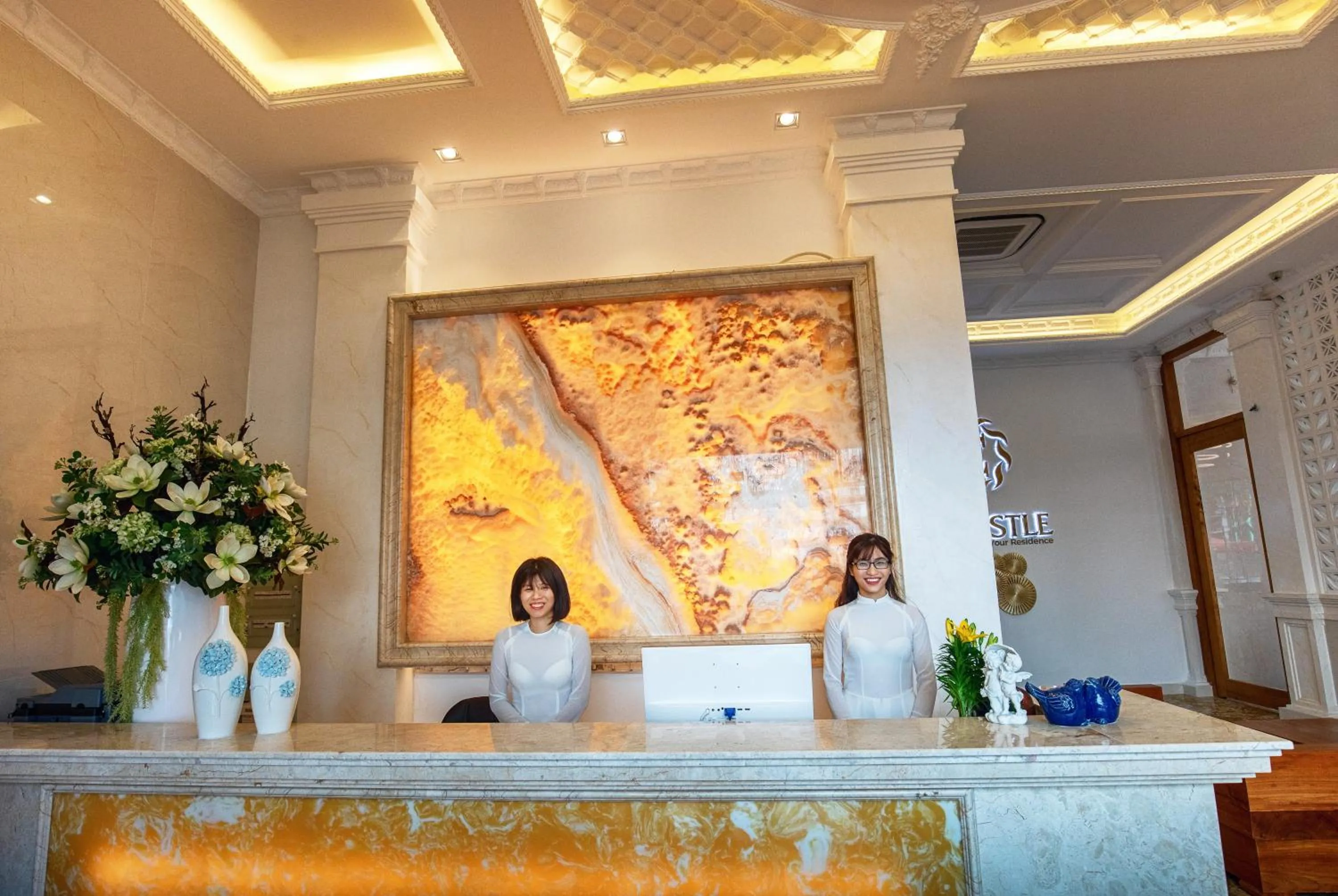 Lobby or reception in La Castle