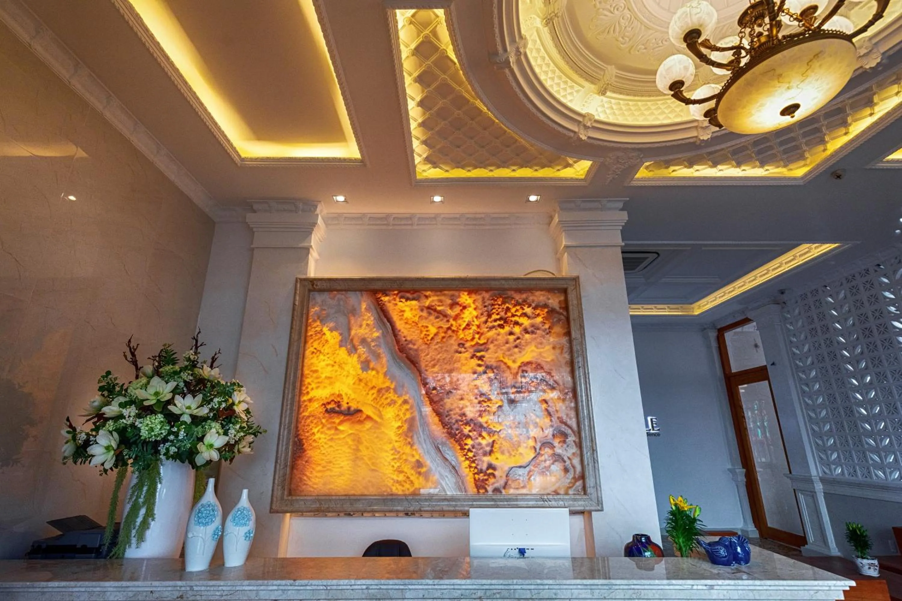 Lobby or reception in La Castle