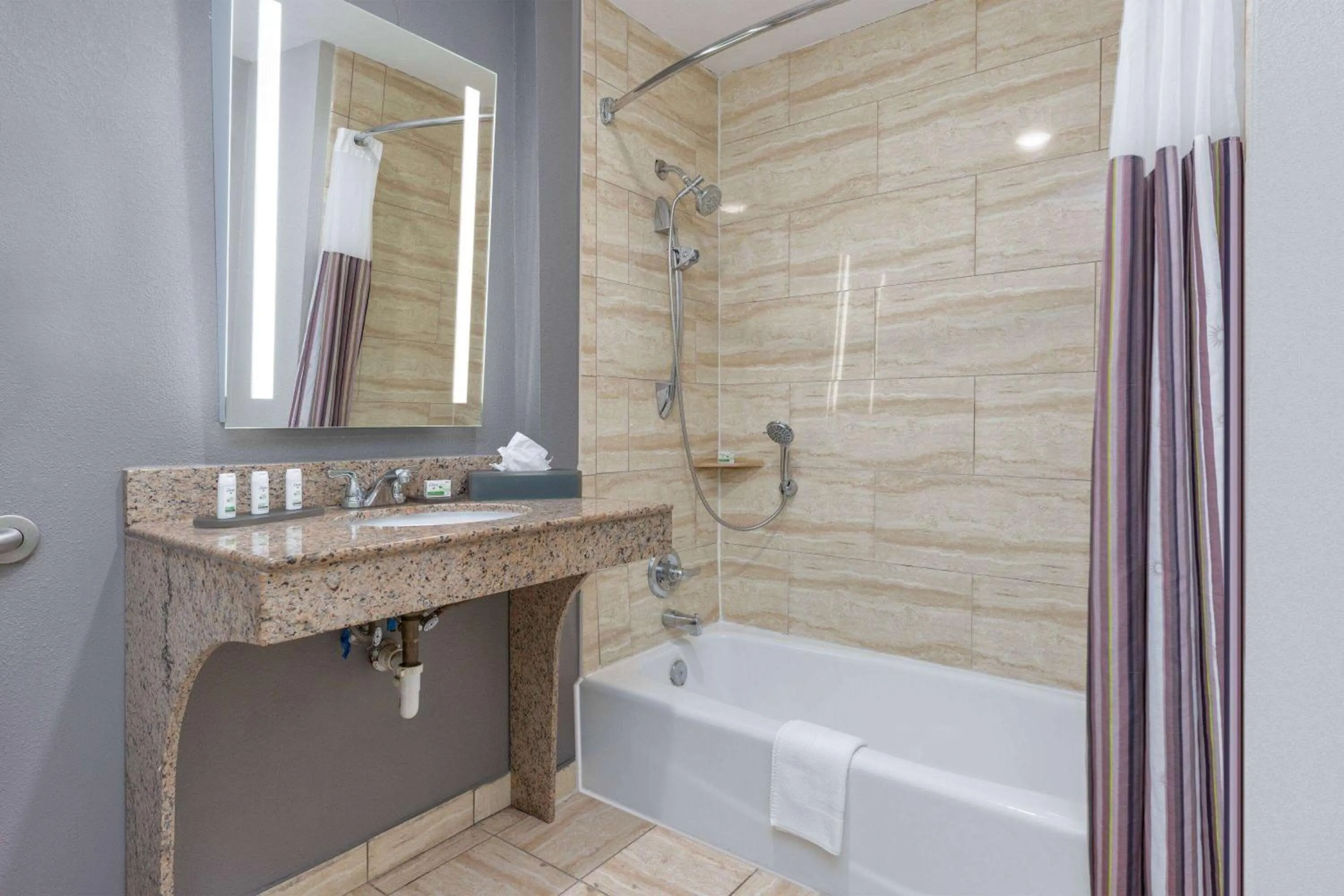 Bathroom in La Quinta by Wyndham Allen at The Village