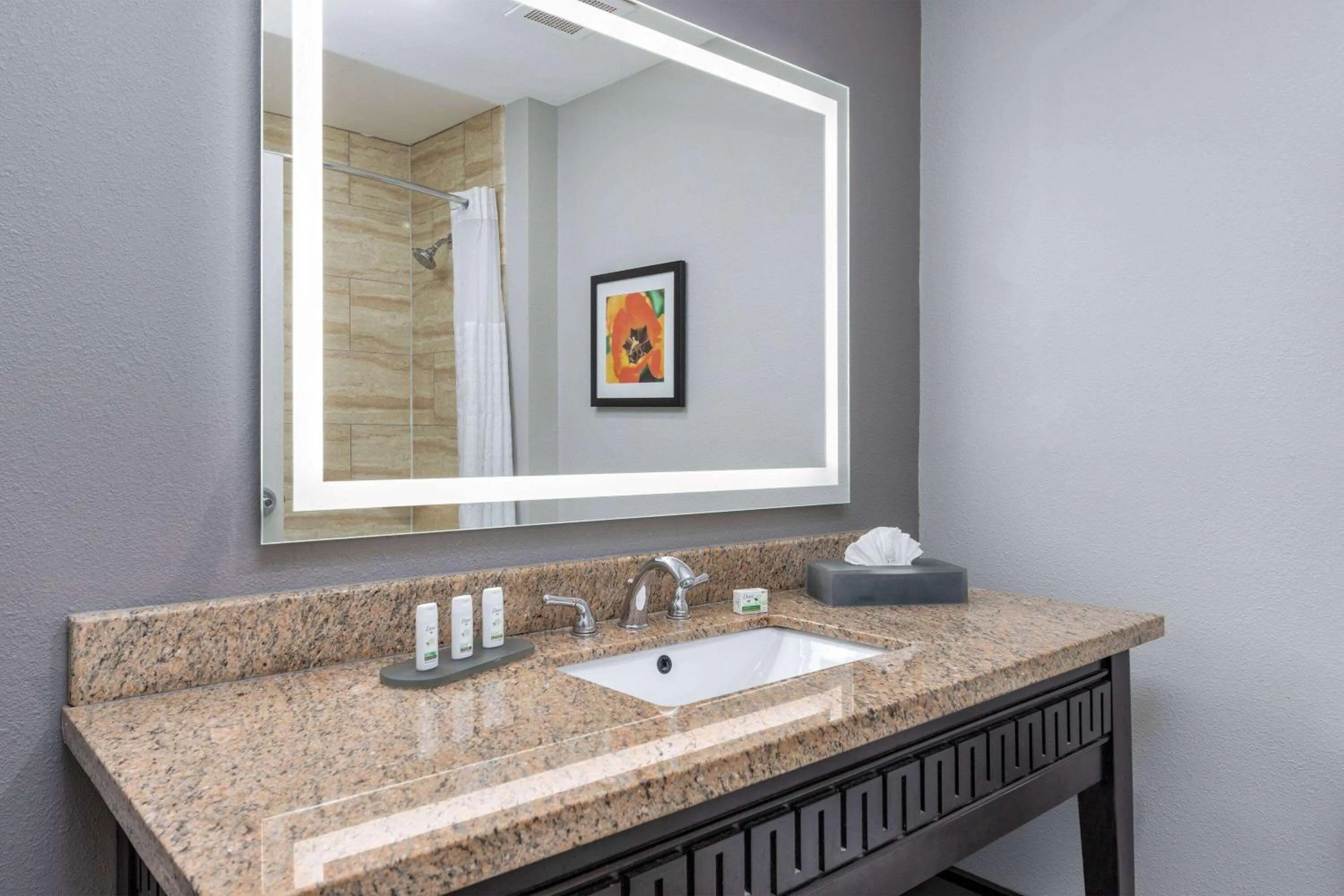 Bathroom in La Quinta by Wyndham Allen at The Village