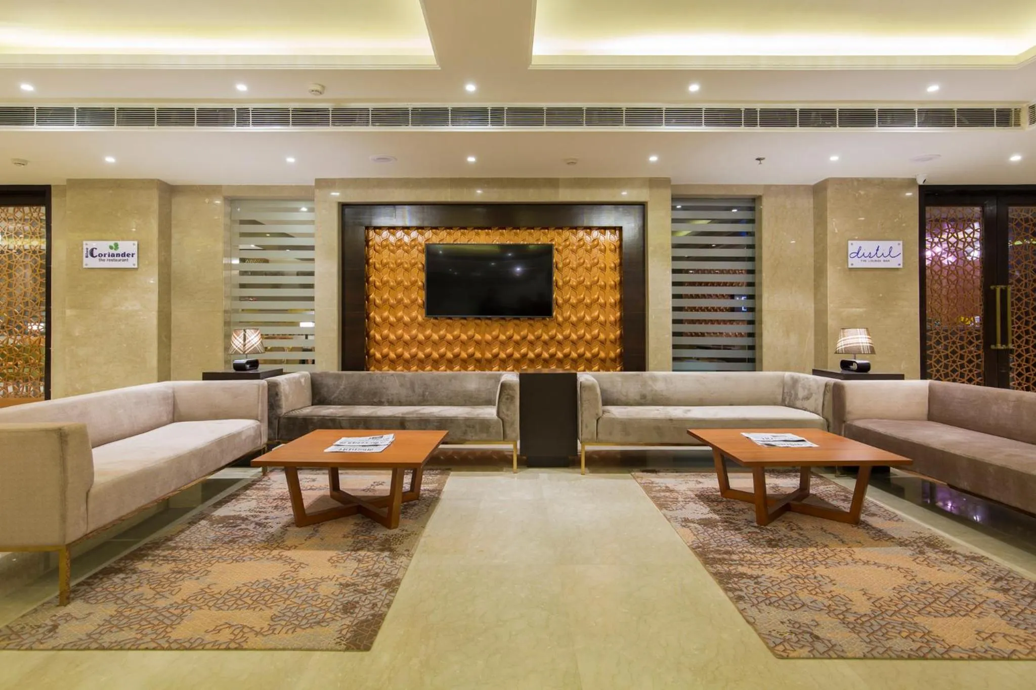 Seating area in Diyalo Lords Plaza Birgunj