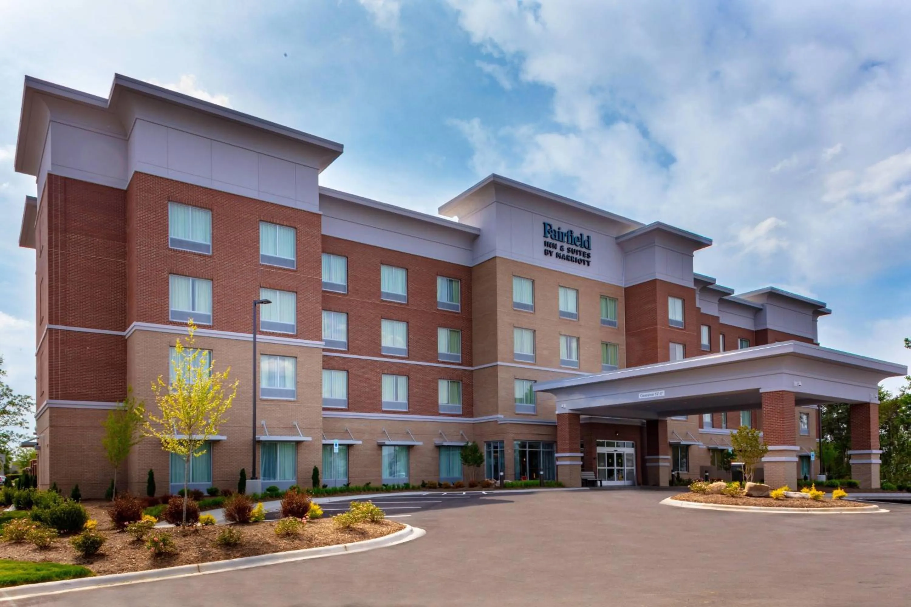 Property building in Fairfield Inn & Suites Charlotte Pineville