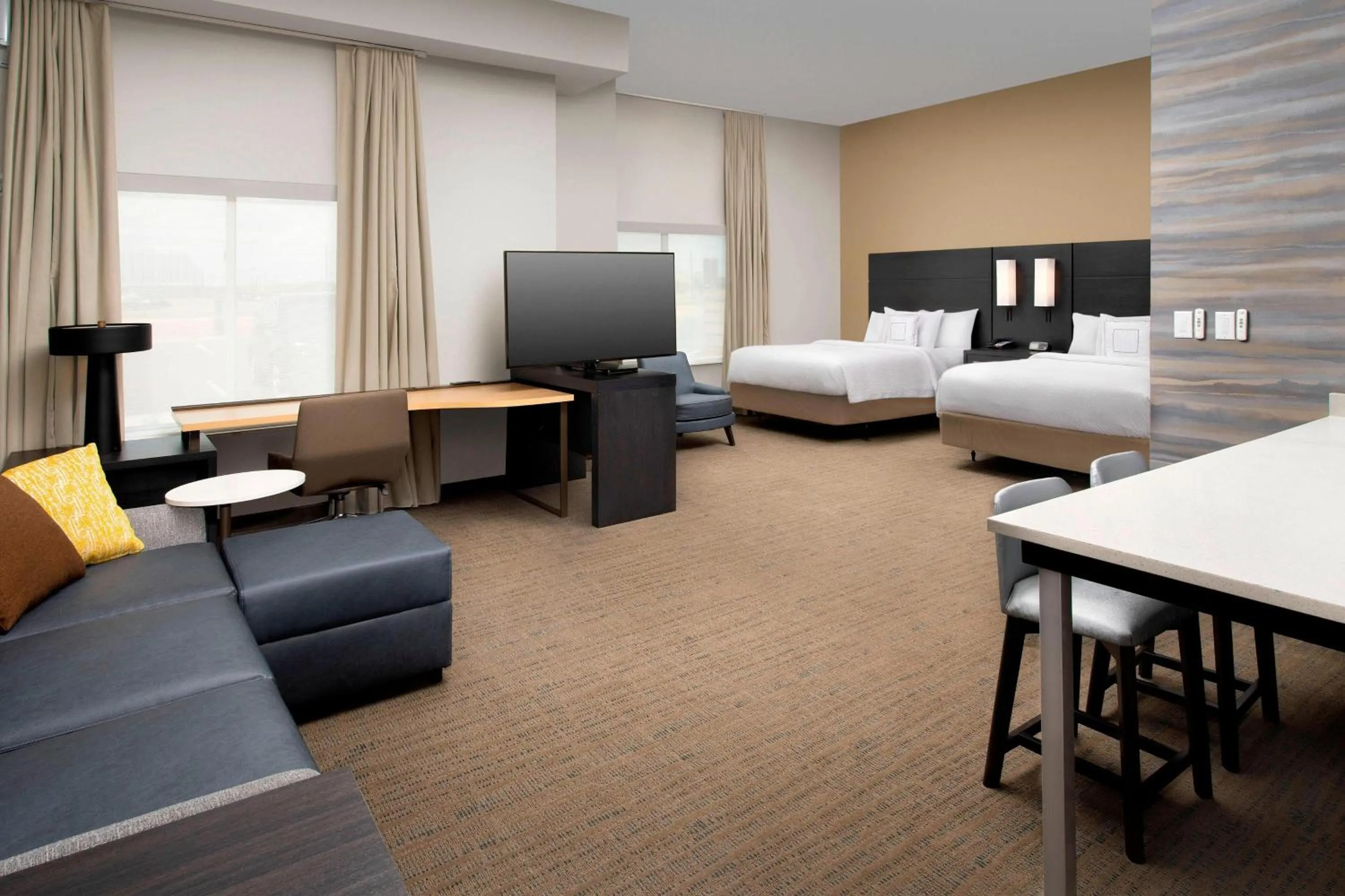 Photo of the whole room, Bed in Residence Inn by Marriott Lubbock Southwest