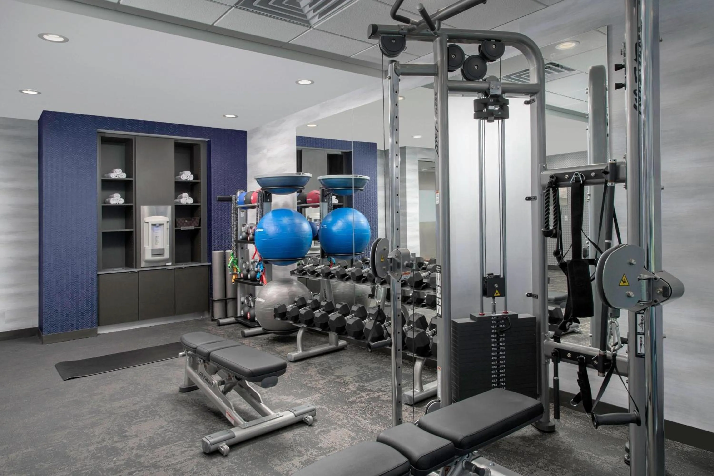 Fitness centre/facilities in Fairfield Inn & Suites by Marriott New Orleans Metairie