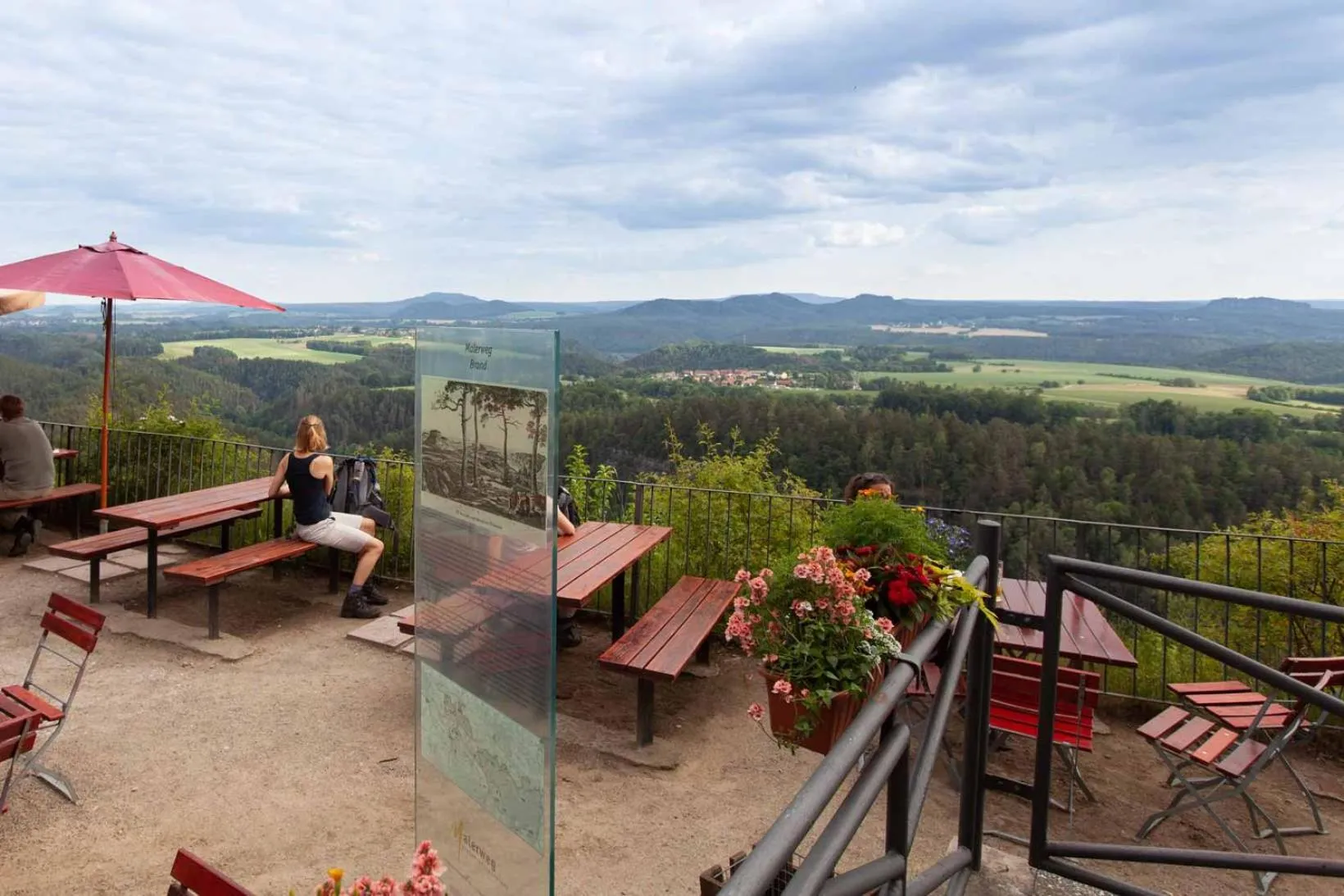 Balcony/Terrace in Brand-Baude