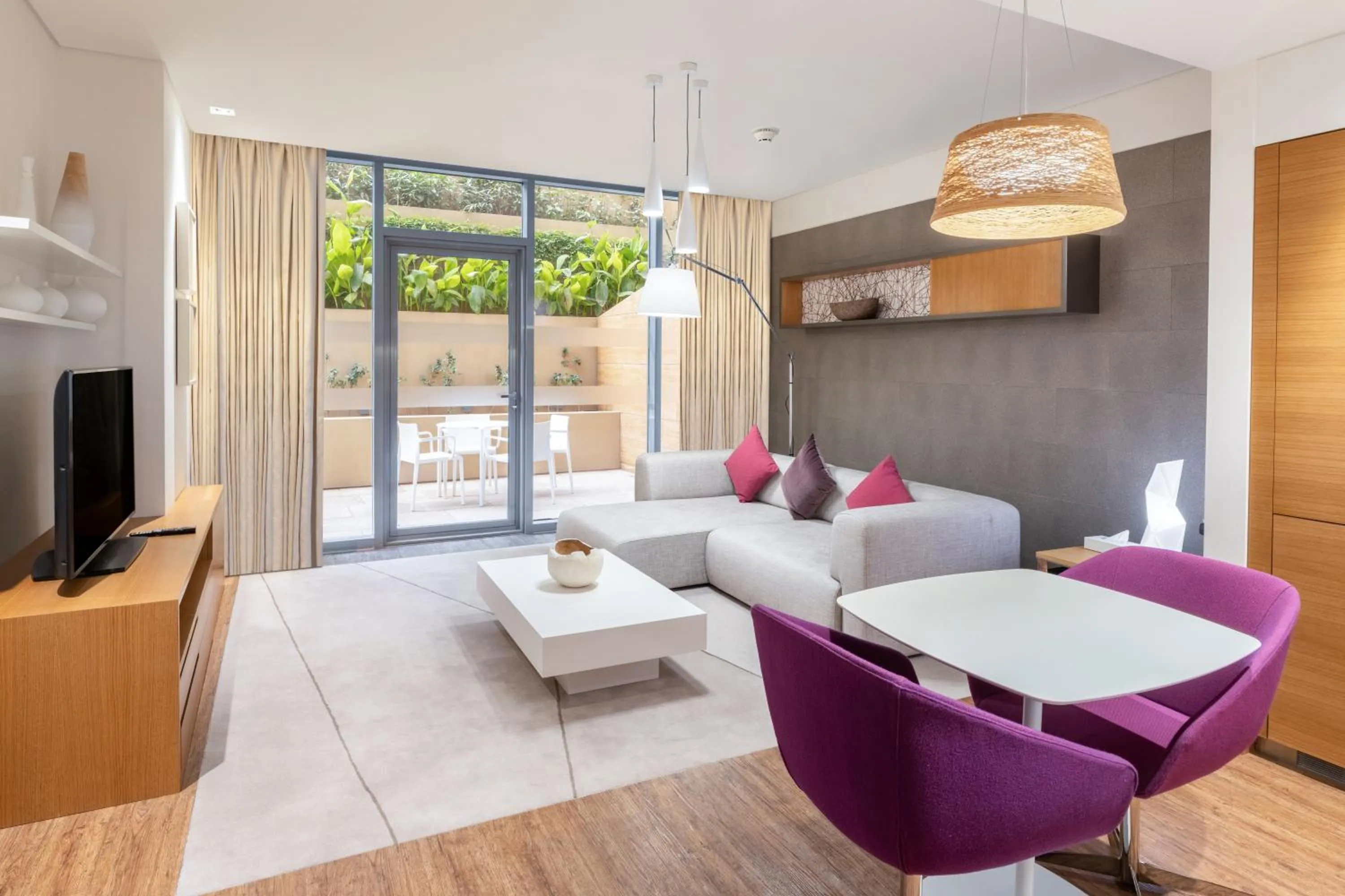 Patio in Radisson Blu Hotel & Residence, Riyadh Diplomatic Quarter