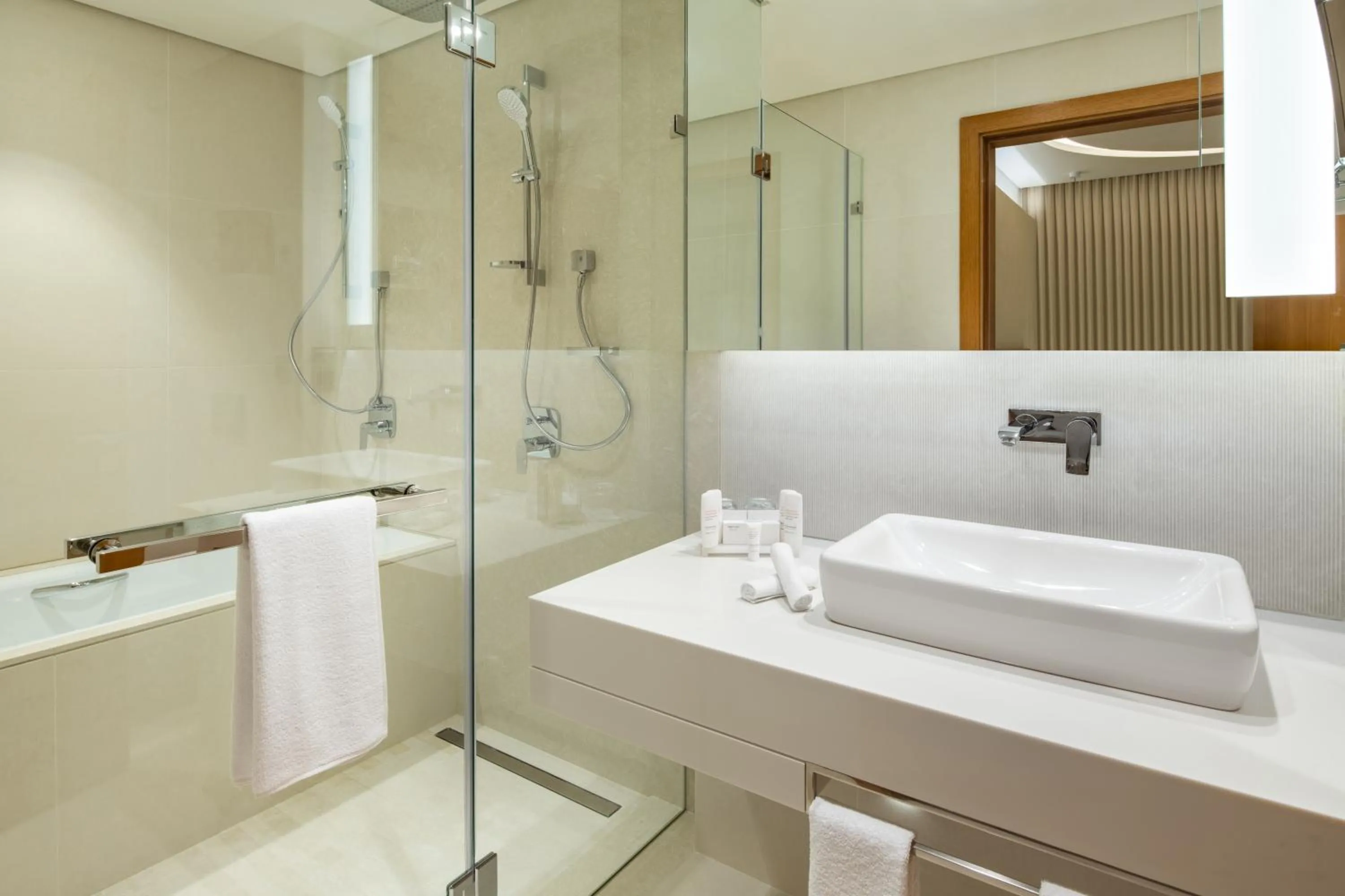 Shower in Radisson Blu Hotel & Residence, Riyadh Diplomatic Quarter
