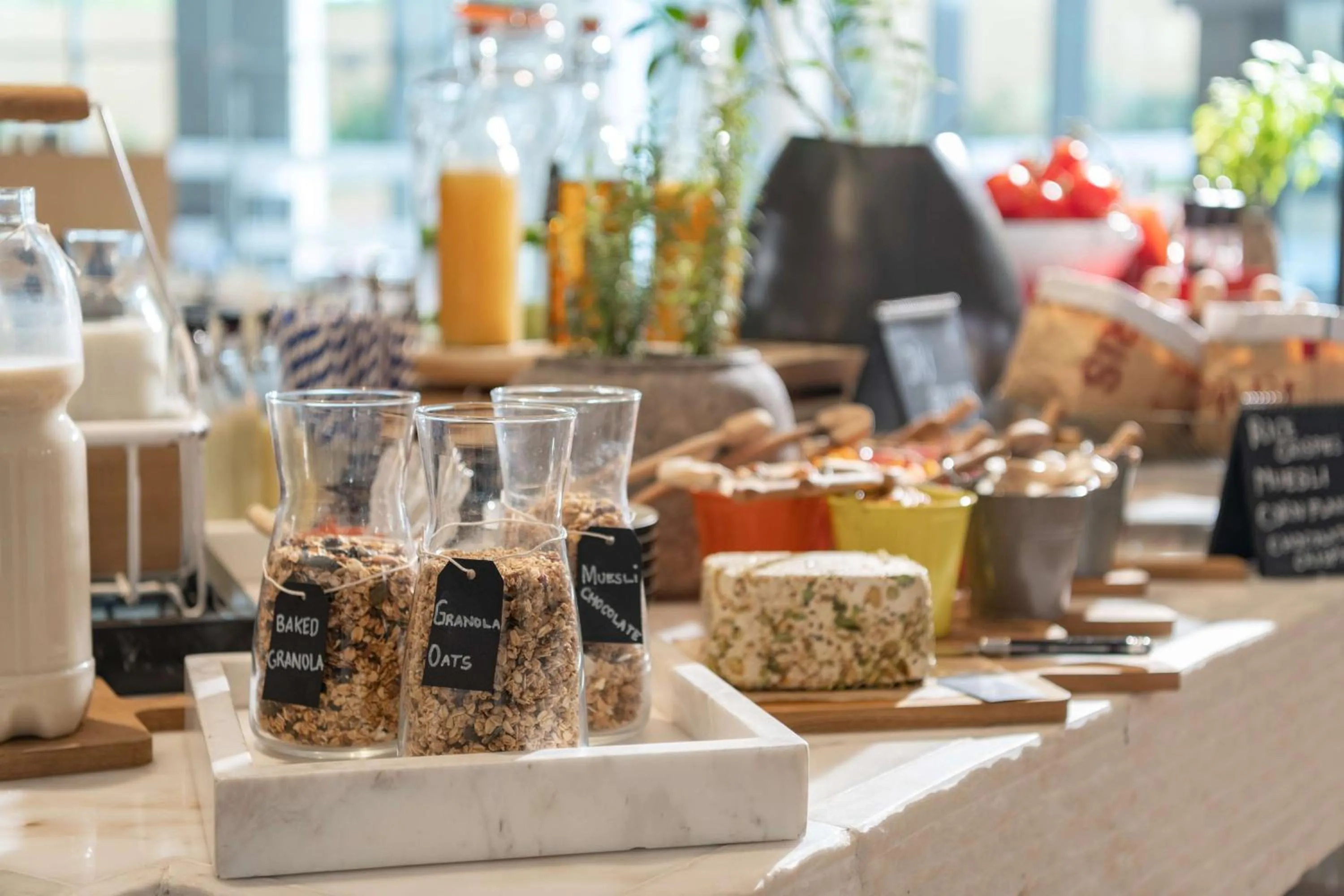 Buffet breakfast in Radisson Blu Hotel & Residence, Riyadh Diplomatic Quarter