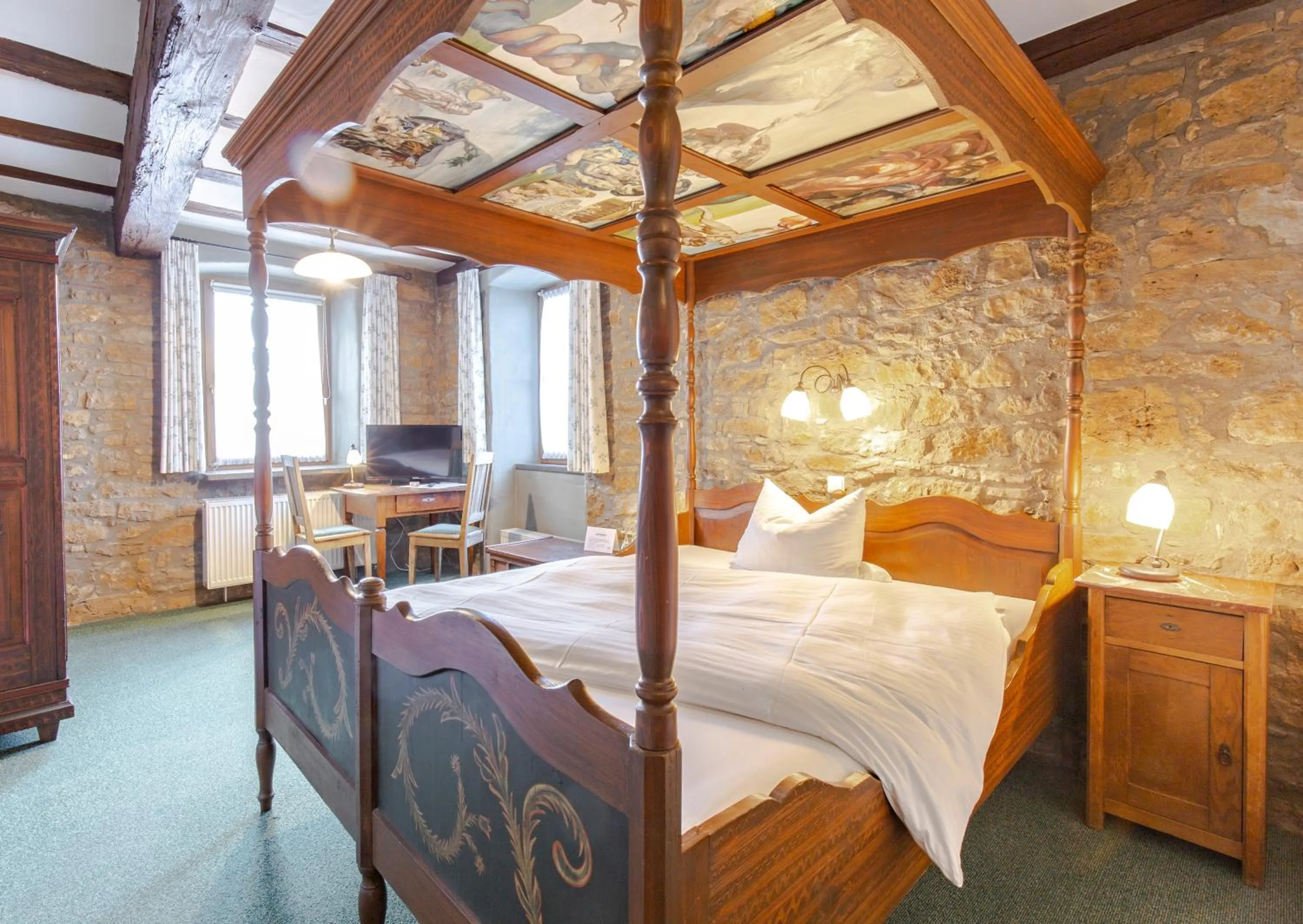 Photo of the whole room, Bed in Hotel Meisnerhof