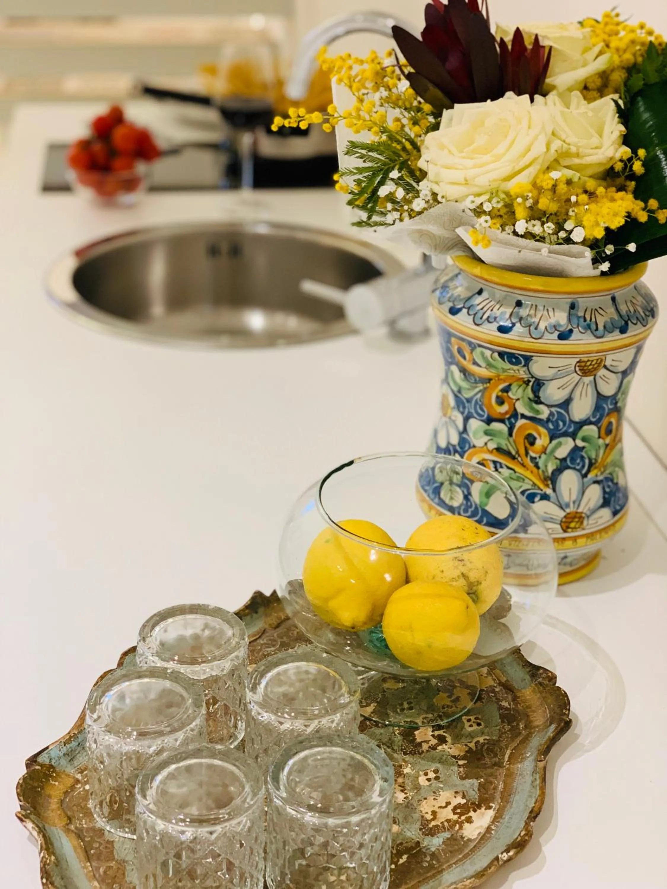 Decorative detail in Palazzo del Poeta - Dimora Contemporanea