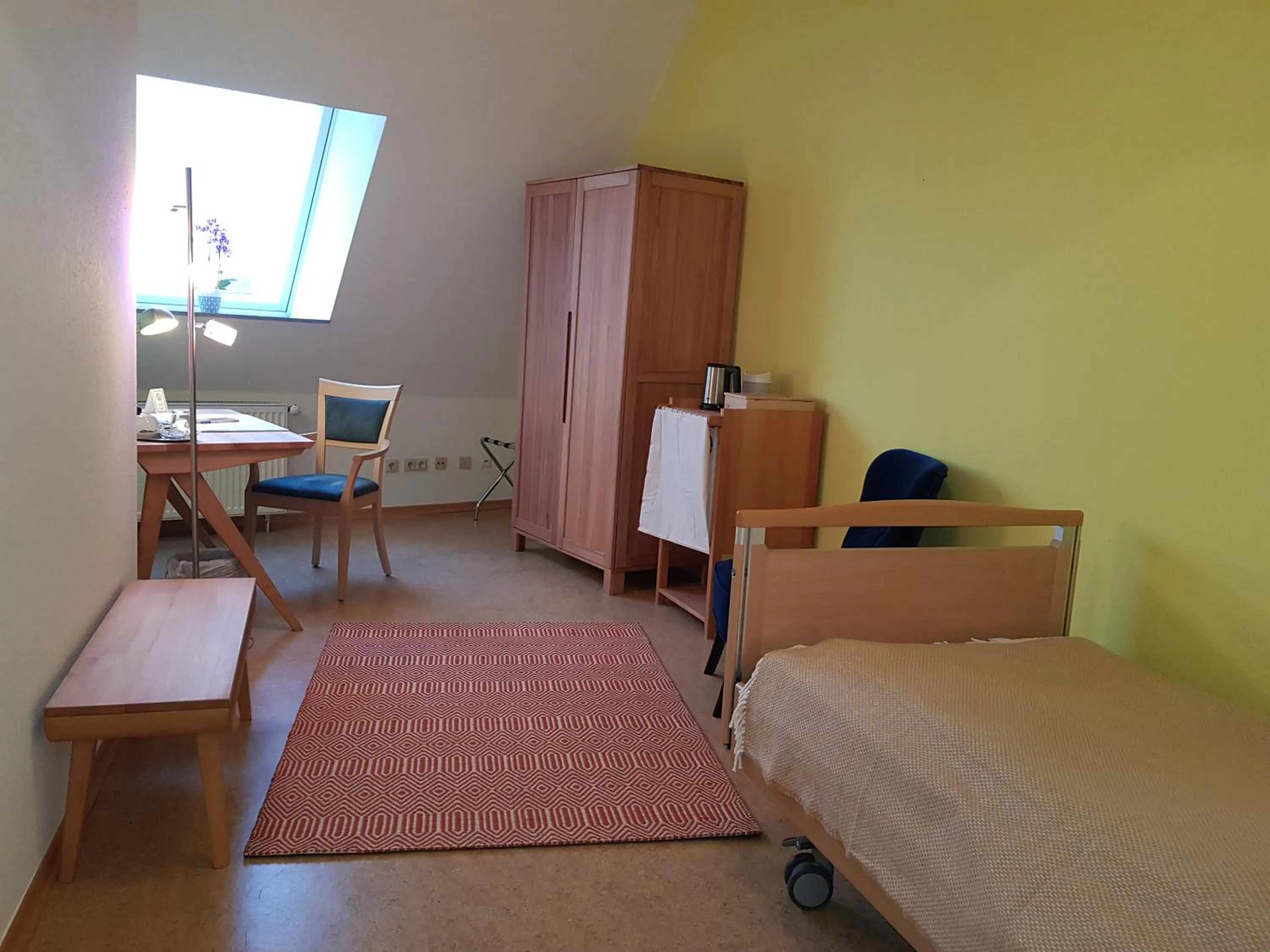 Bedroom, Bed in Haus Aja Textor-Goethe