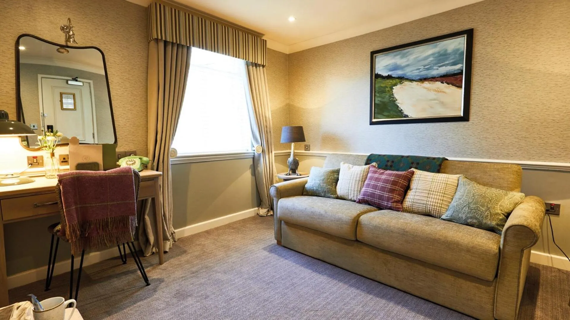 Bedroom in The Millstone, Mellor