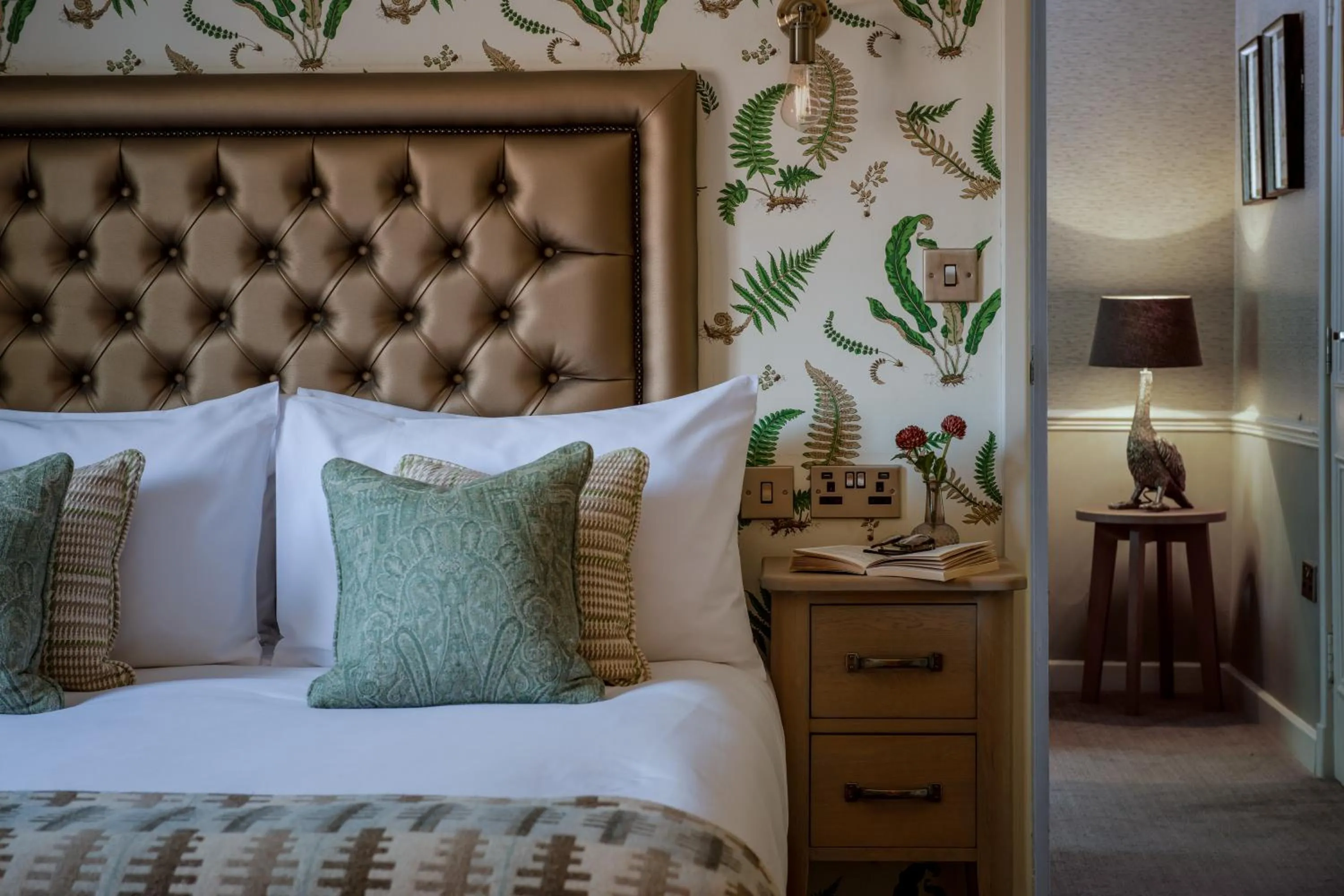 Bedroom, Bed in The Millstone, Mellor