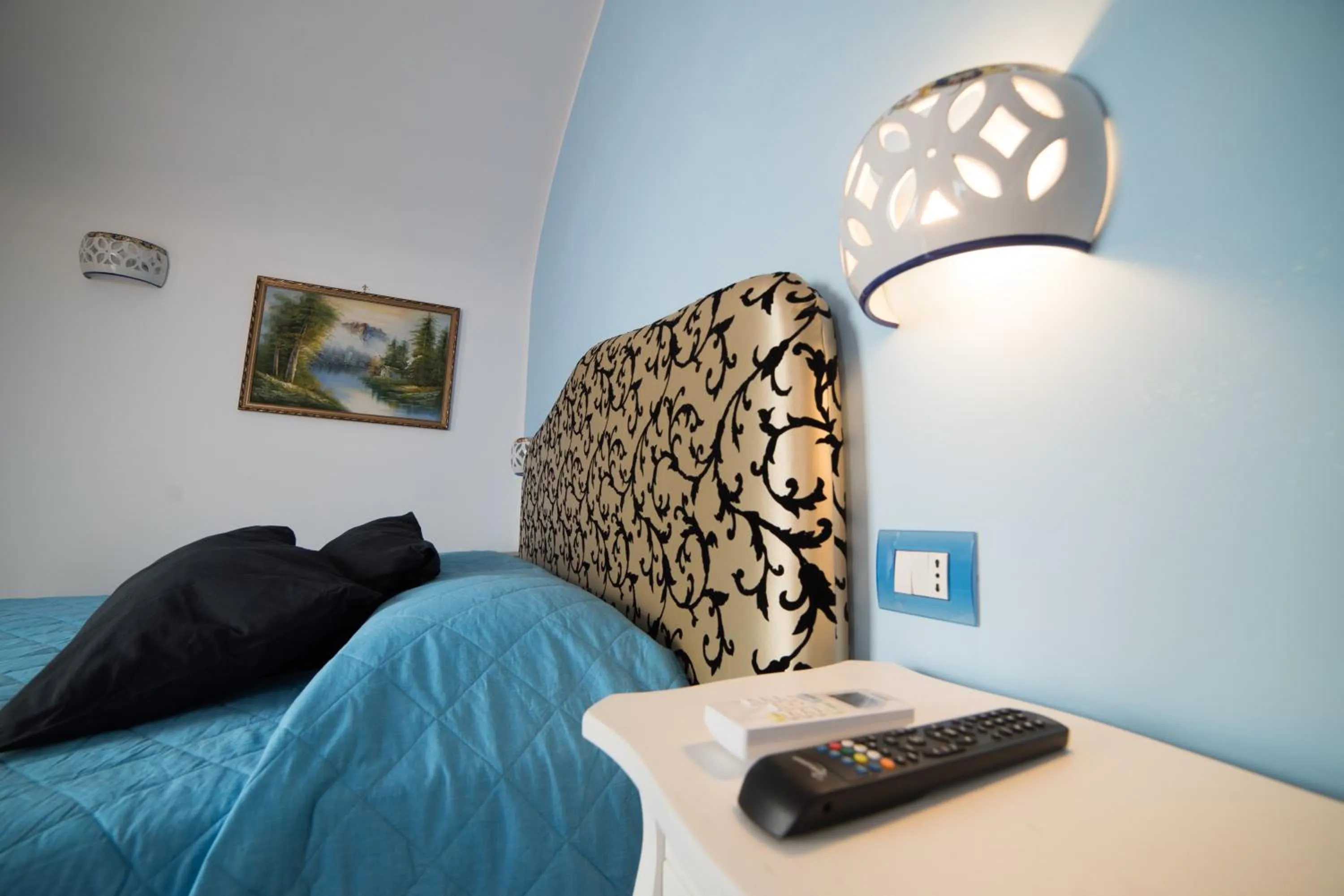 Bed in San Giacomo Relais