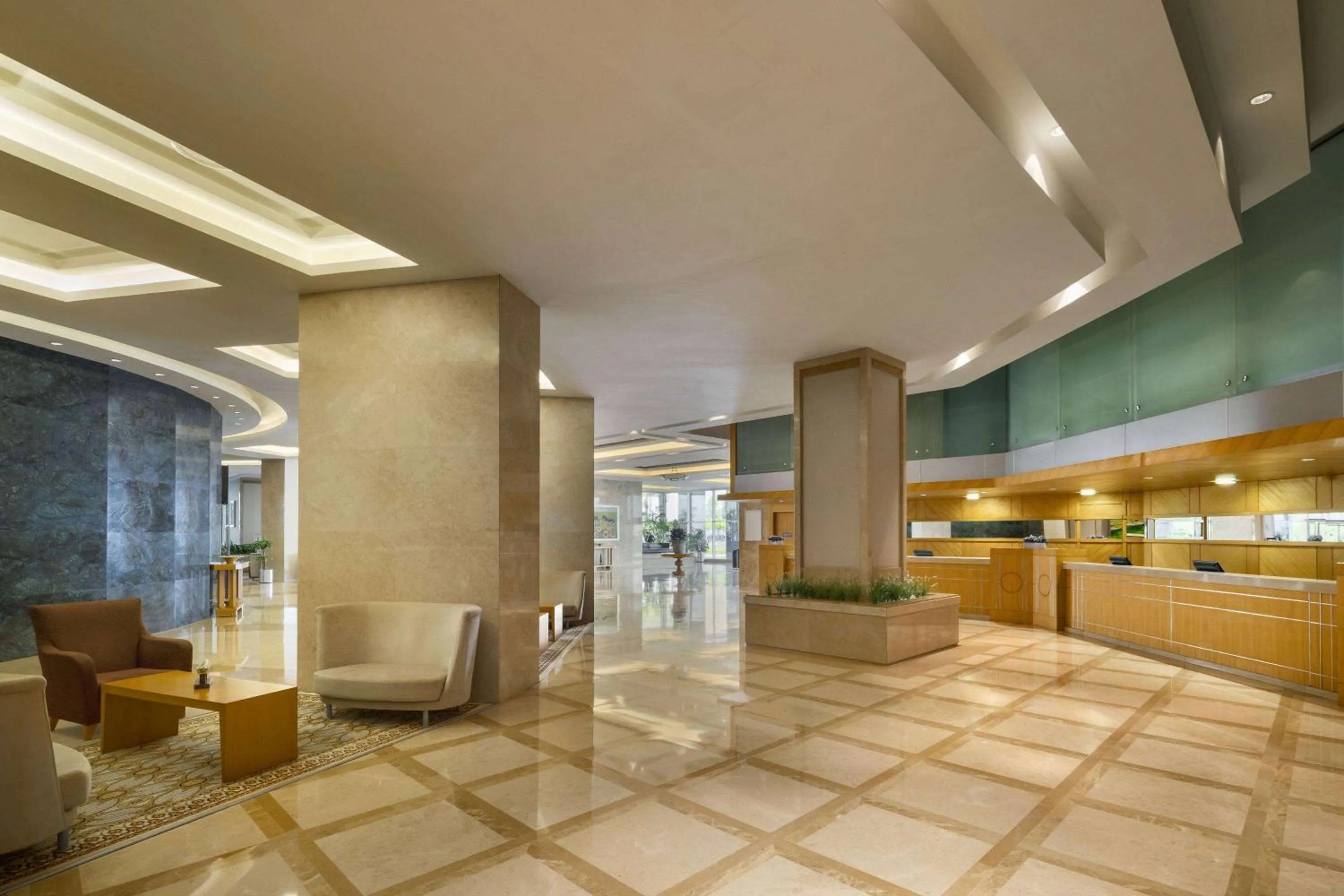 Lobby or reception in Wyndham Grand Izmir Ozdilek Thermal & Spa