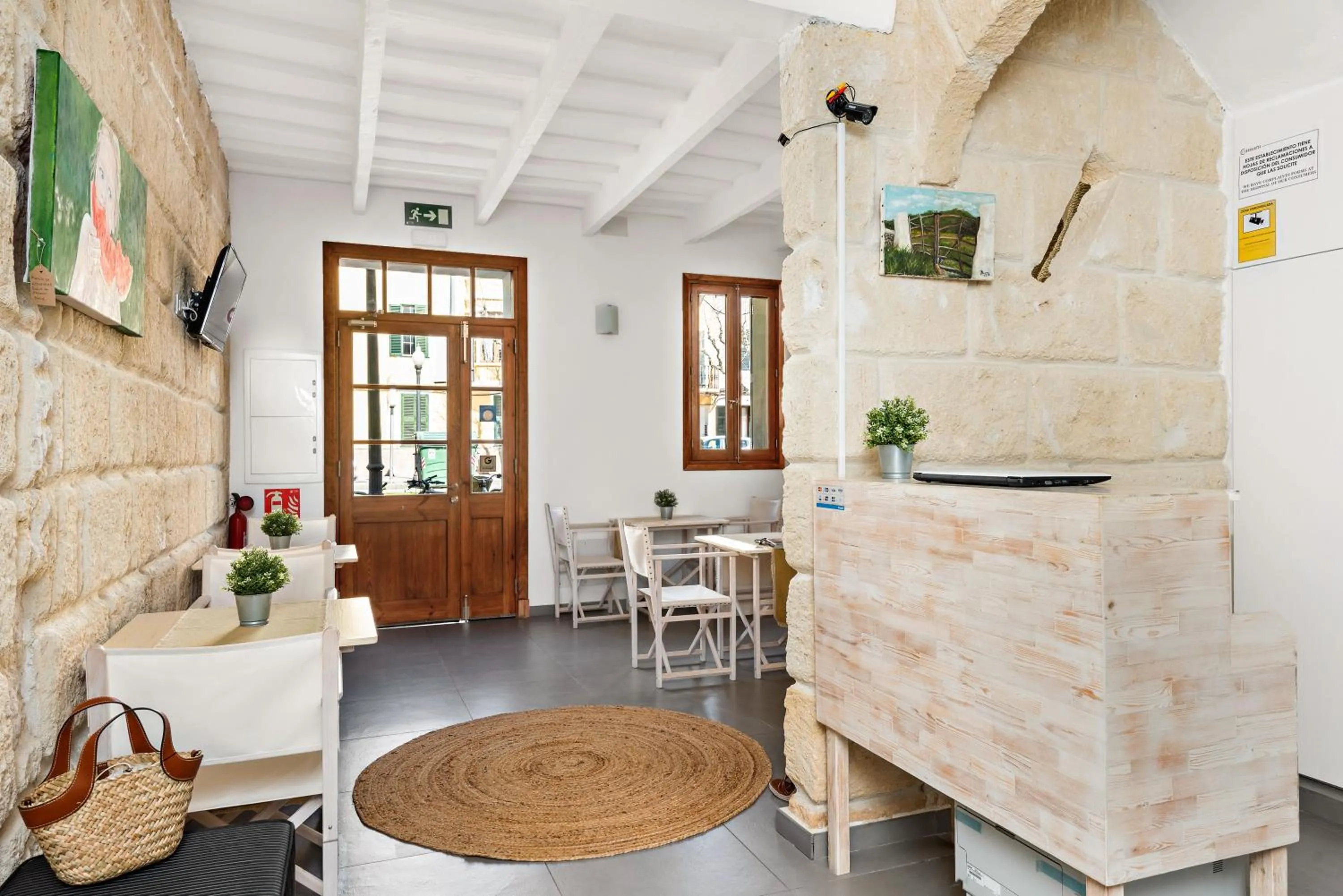 Seating area in Hotel Boutique Ses 5 Claus