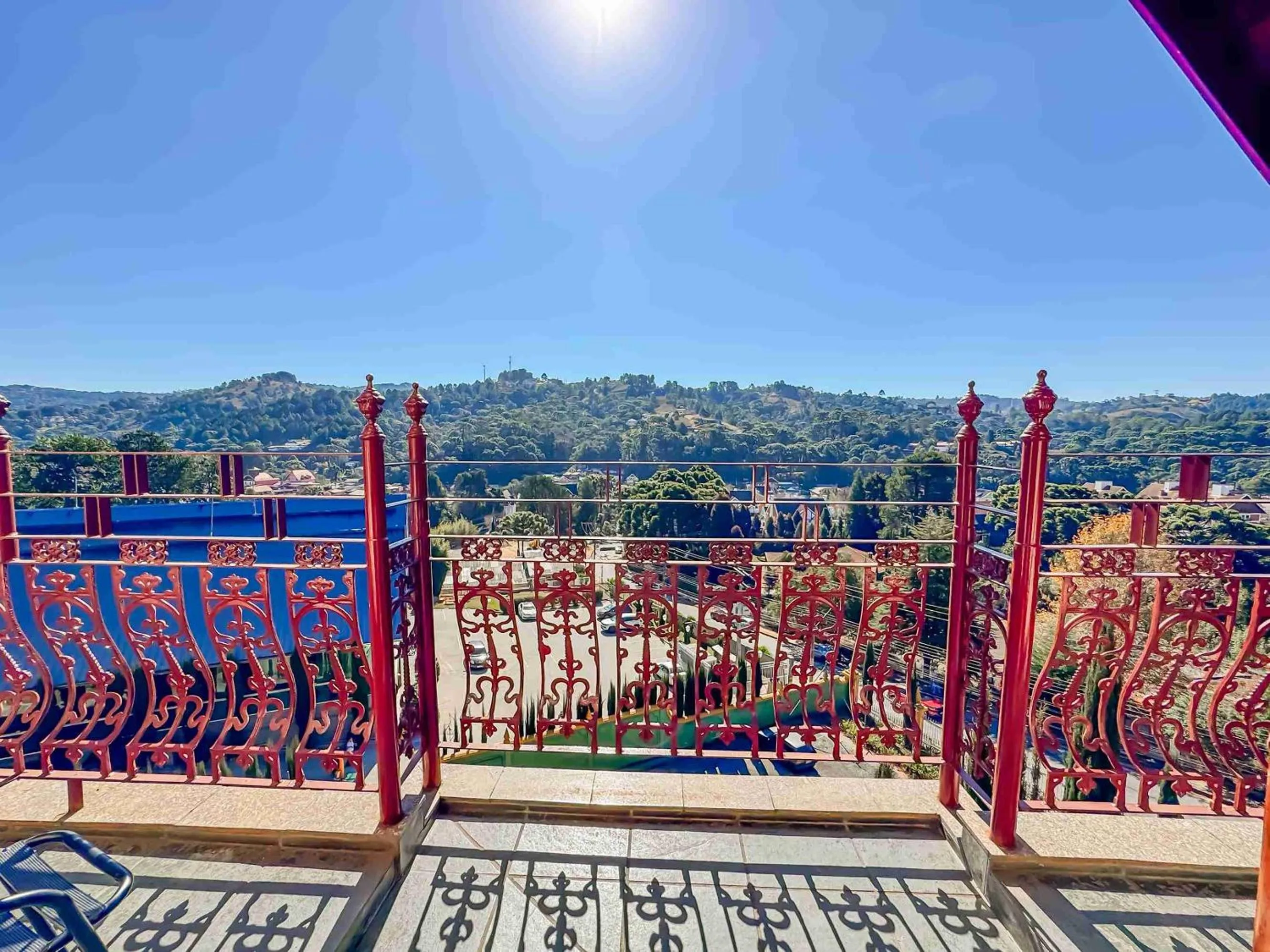 Balcony/Terrace in Hotel Nacional Inn Campos do Jordão